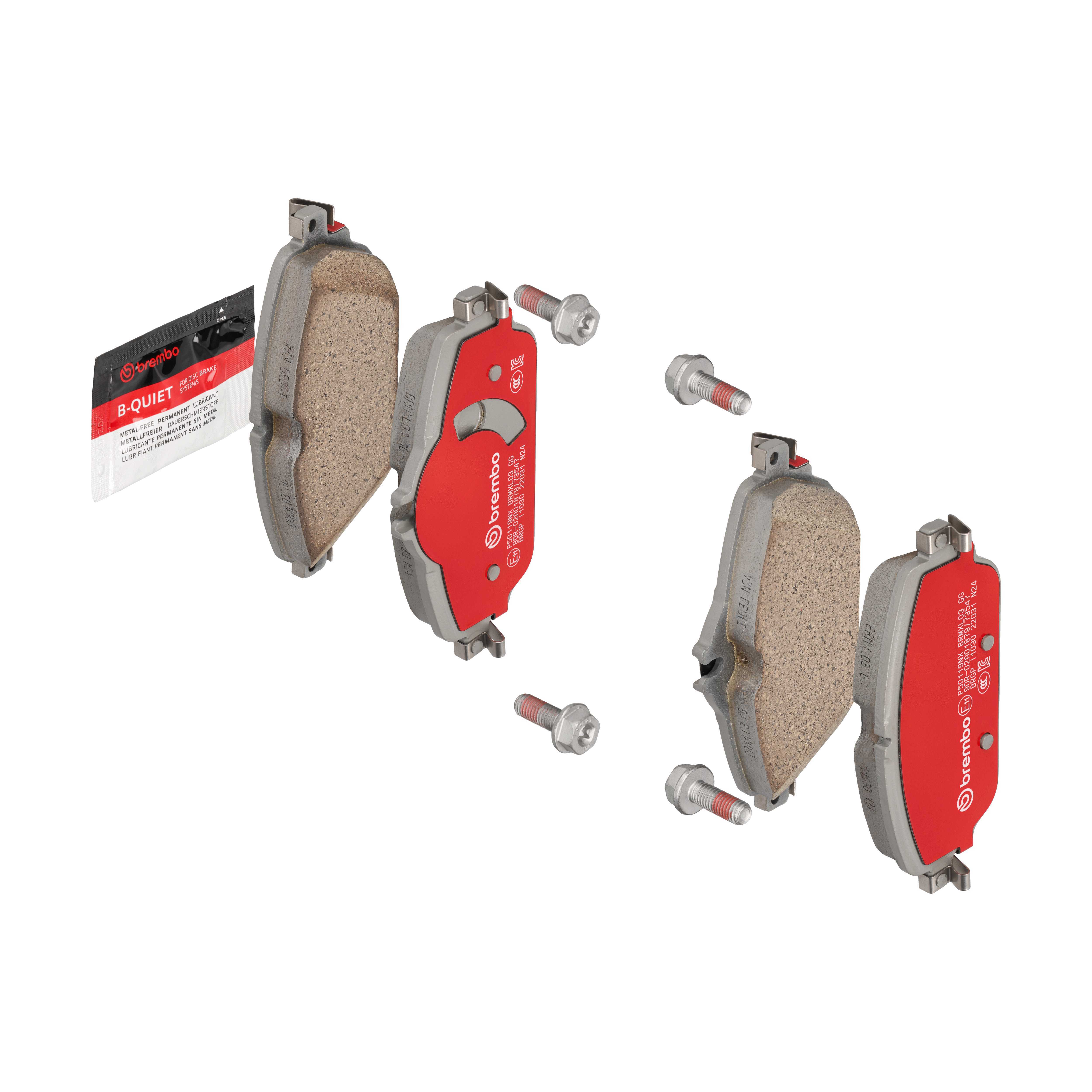 BREMBO Bremseklodser p50119nx for MERCEDES-BENZ MERCEDES-BENZ (BBDC)
