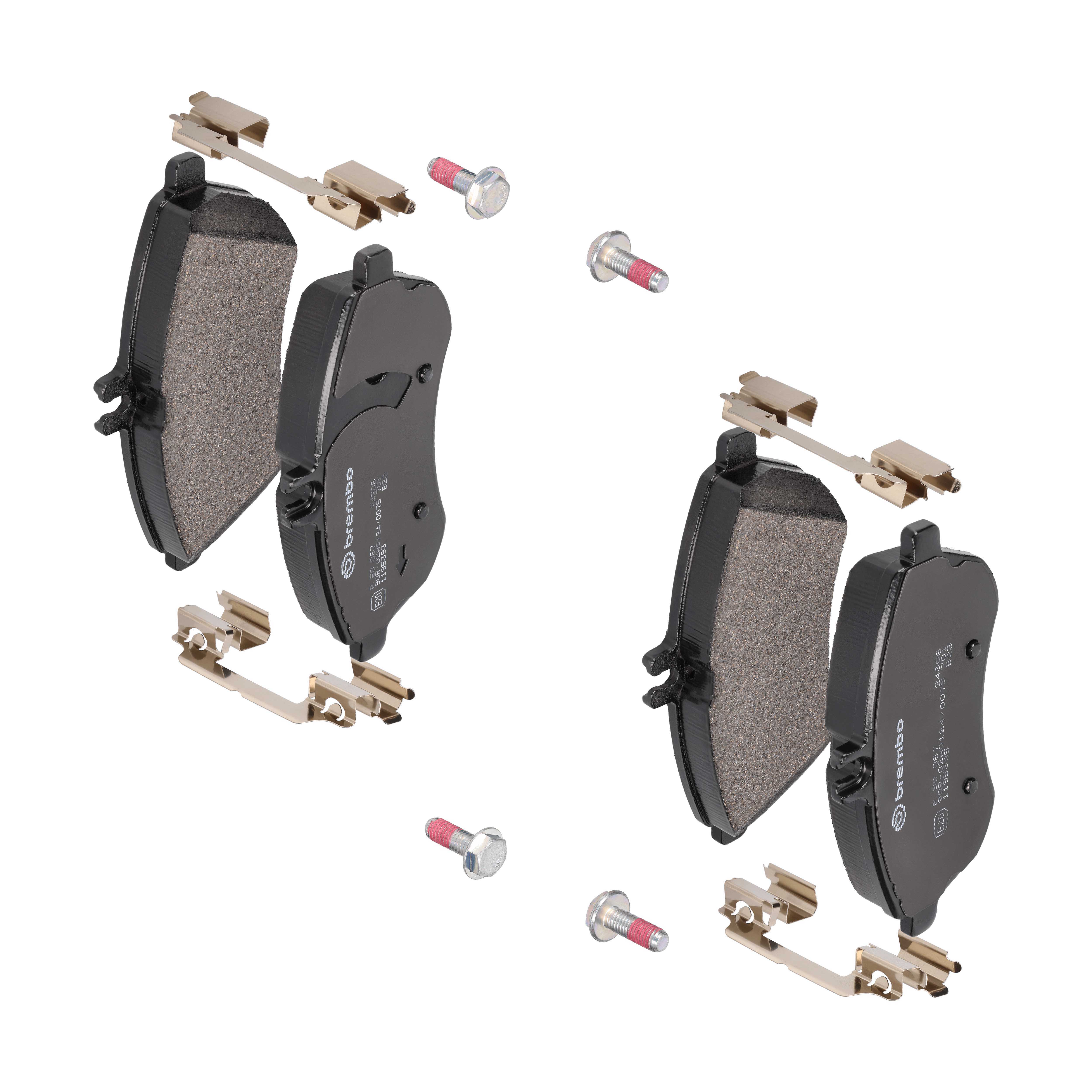 BREMBO Bremseklodser p50067 for MERCEDES-BENZ