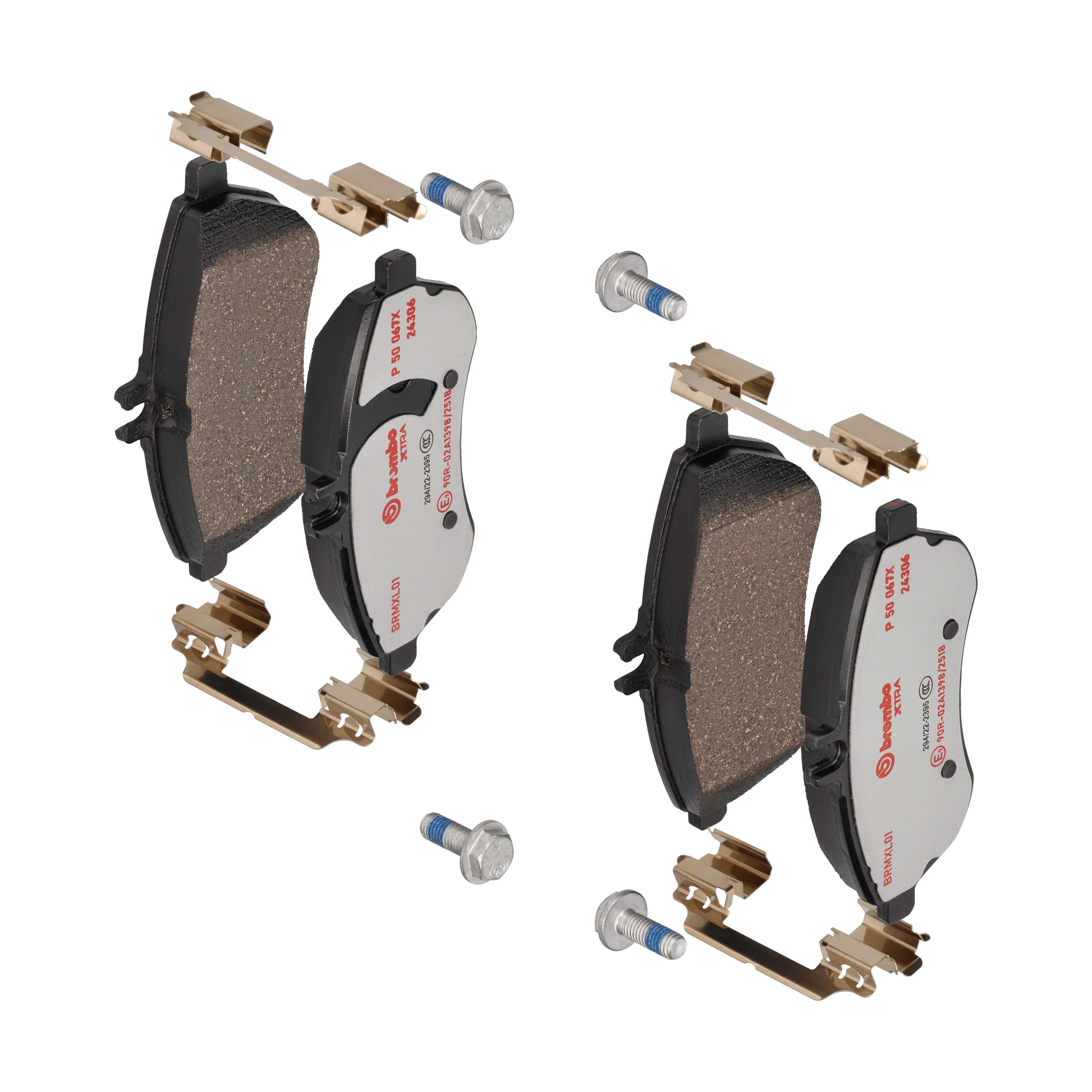 BREMBO Bremseklodser p50067x for MERCEDES-BENZ