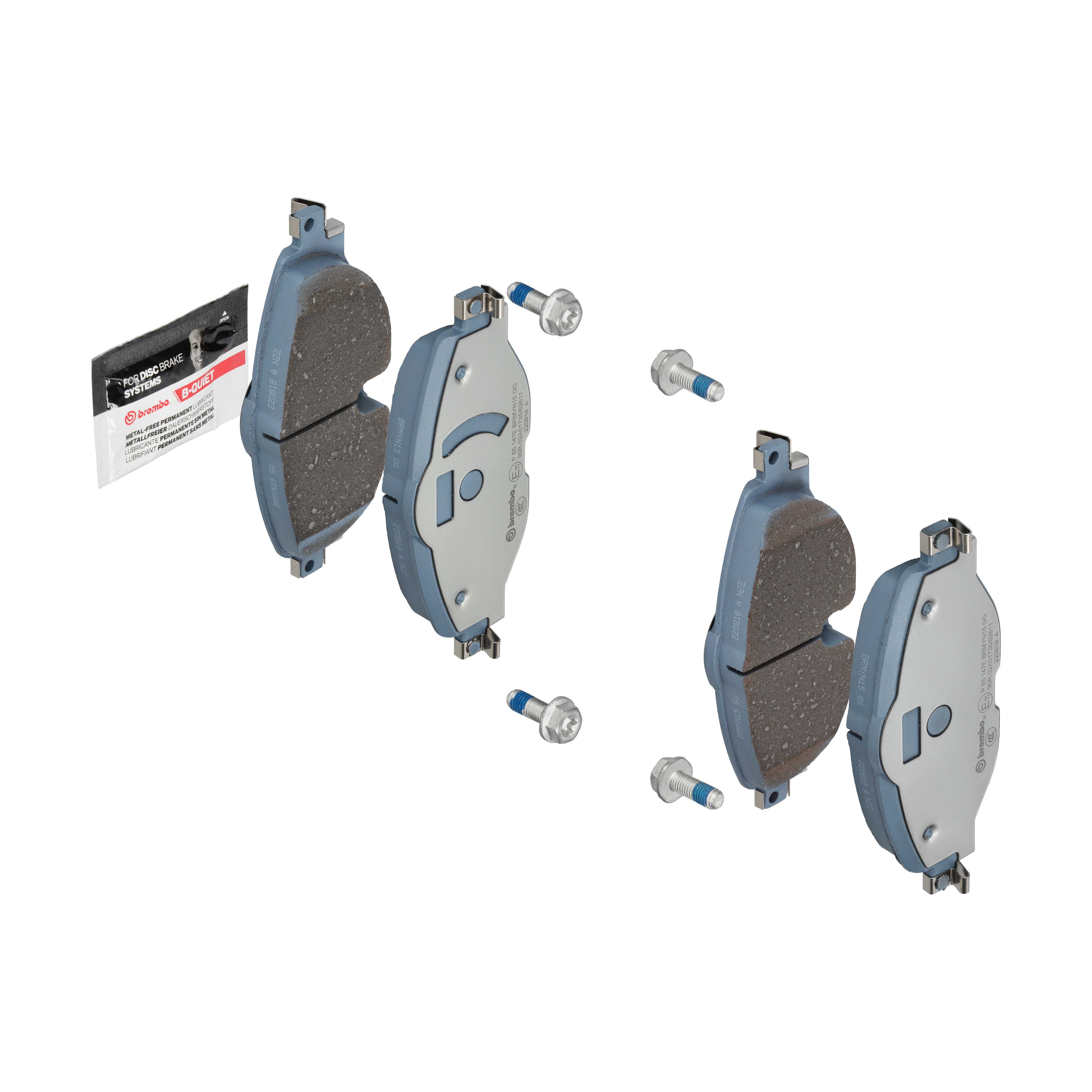 BREMBO Bremseklodser p85147e for AUDI VW AUDI (FAW) SKODA (SVW)