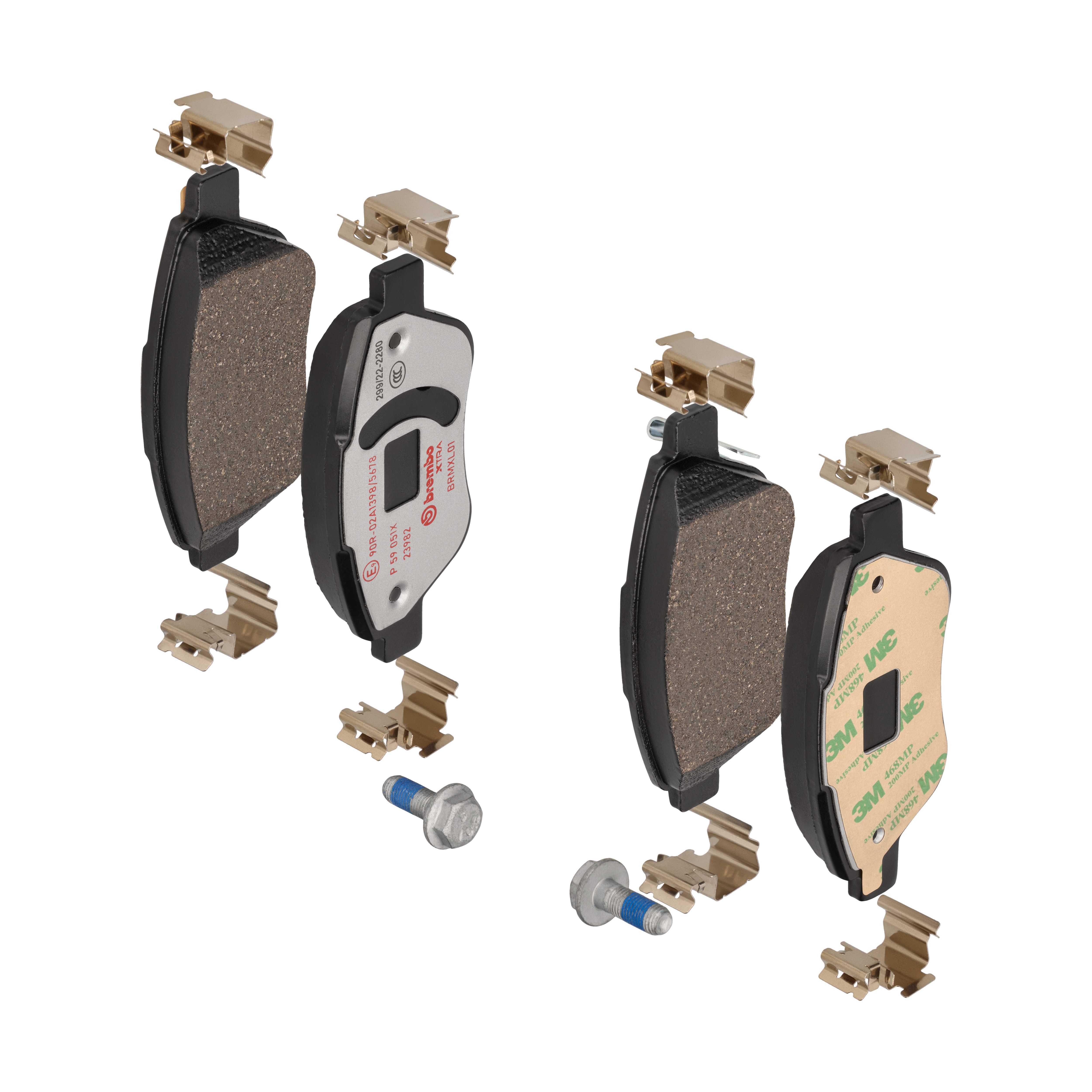 BREMBO Bremseklodser p59051x for VAUXHALL OPEL GENERAL MOTORS