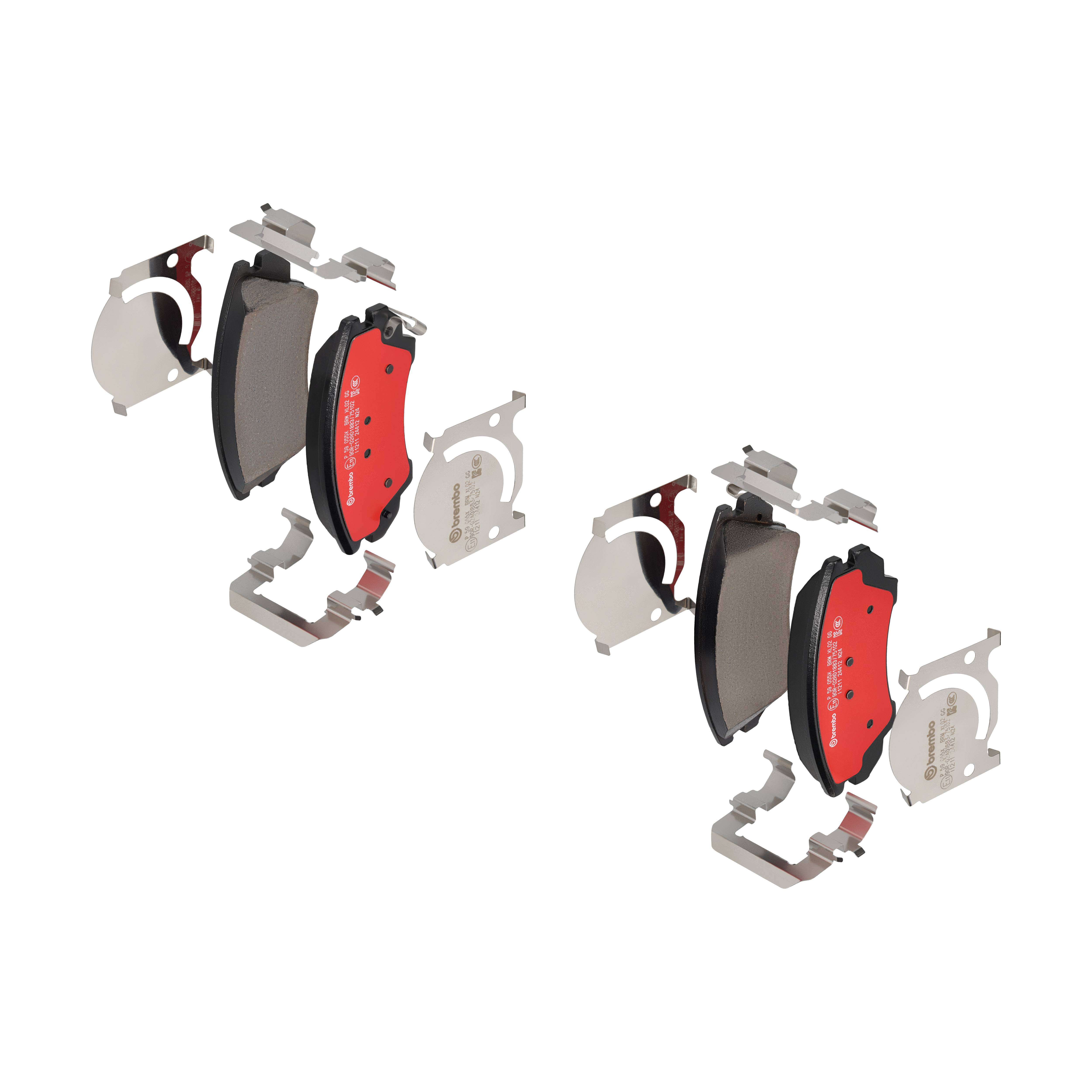 BREMBO Bremseklodser p59055x for OPEL CHEVROLET (SGM) ROEWE (SAIC) GENERAL MOTORS CHEVROLET GMC BUICK (SGM) VAUXHALL