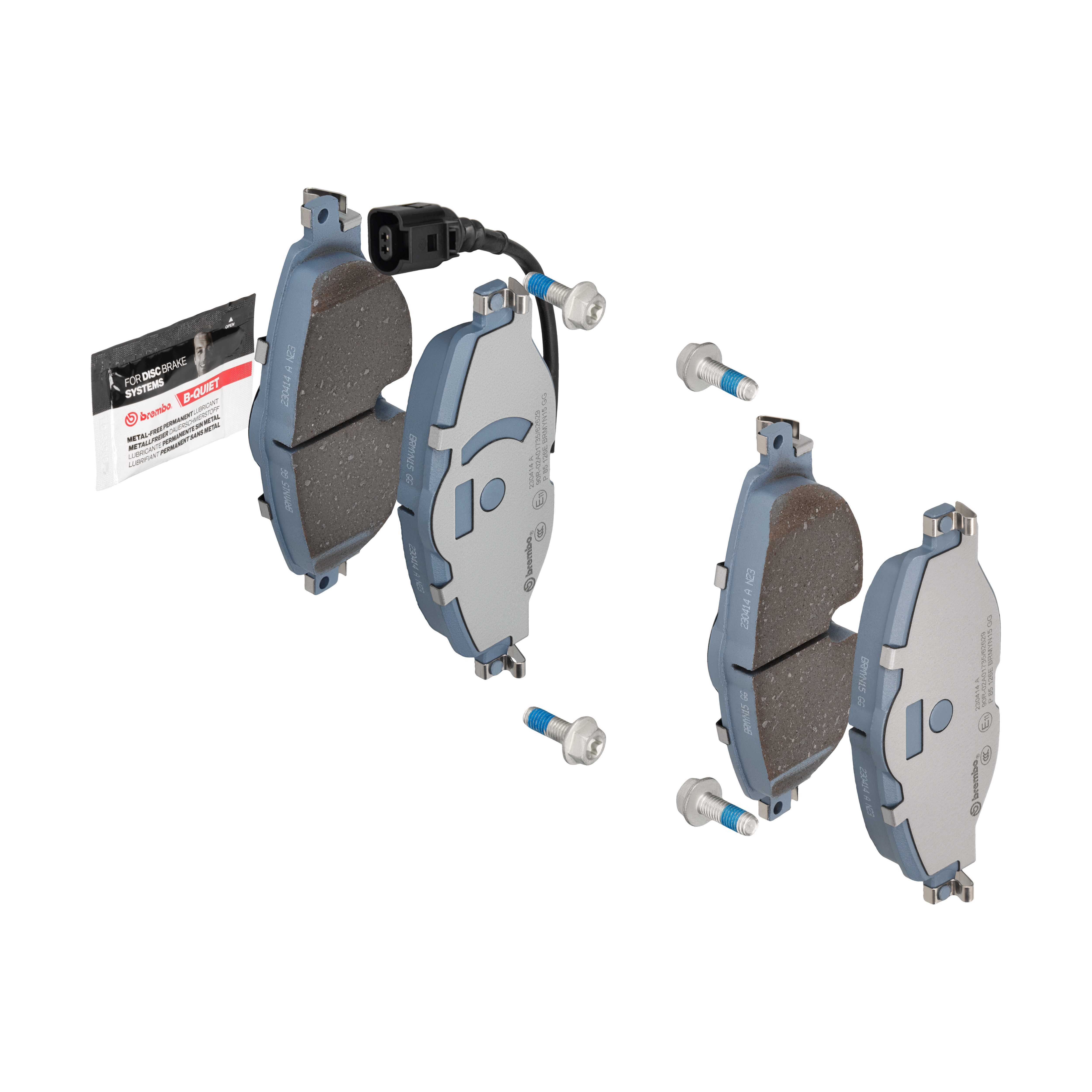 BREMBO Bremseklodser p85126e for VW