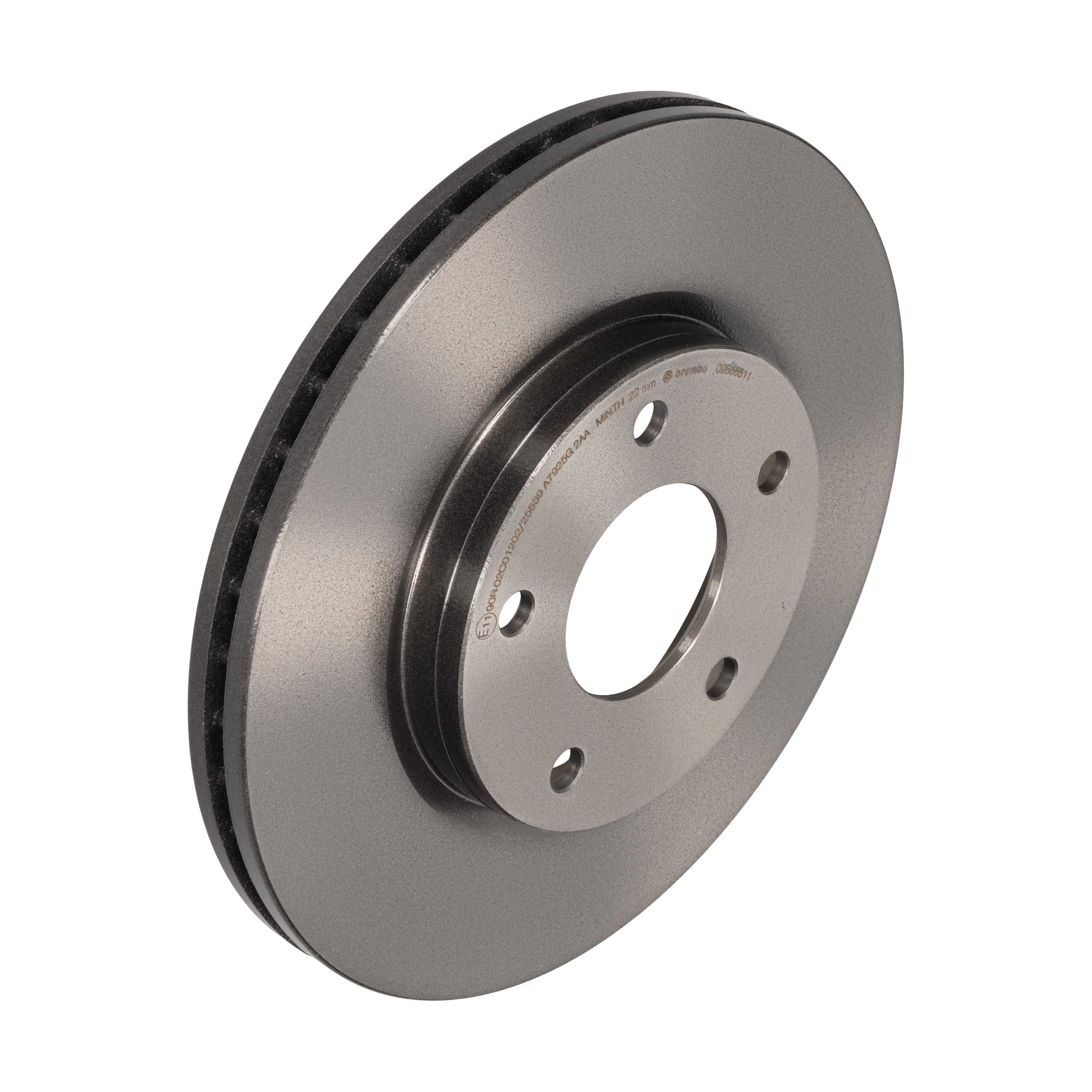 BREMBO Bremseskive 09b56511 280mm 24mm for NISSAN INFINITI NISSAN (DFAC)