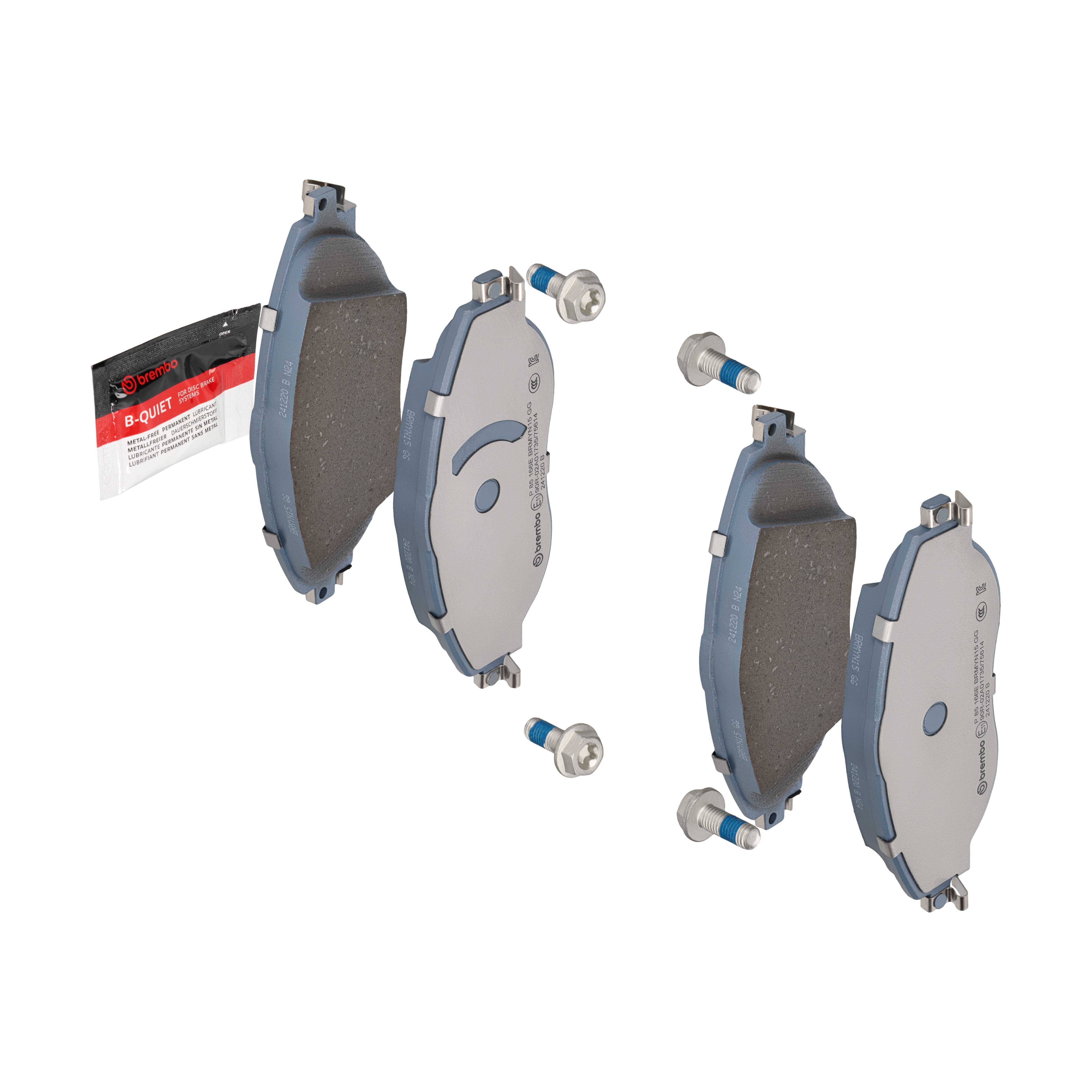 BREMBO Bremseklodser P 85 166E for VW