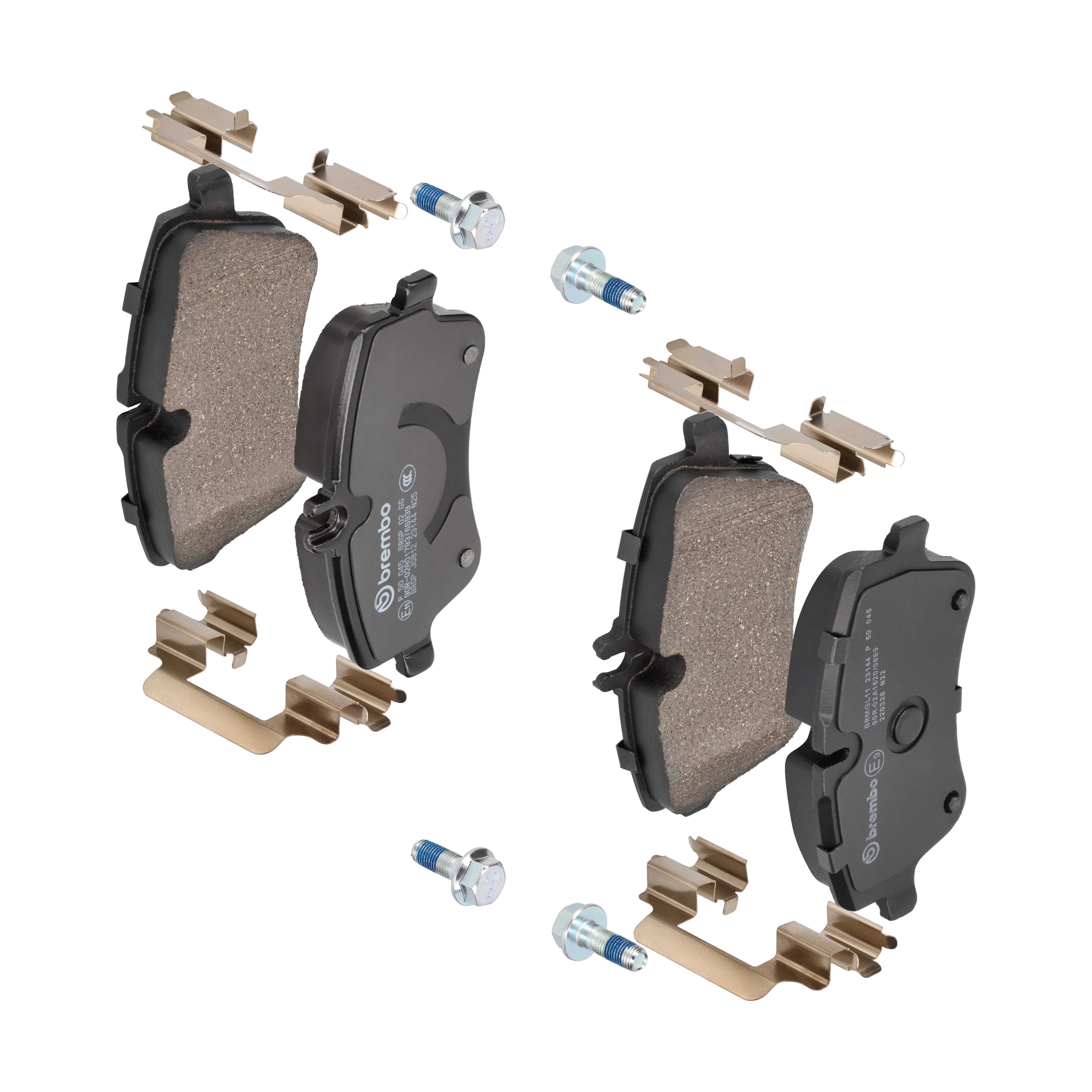BREMBO Bremseklodser p50045 for MERCEDES-BENZ