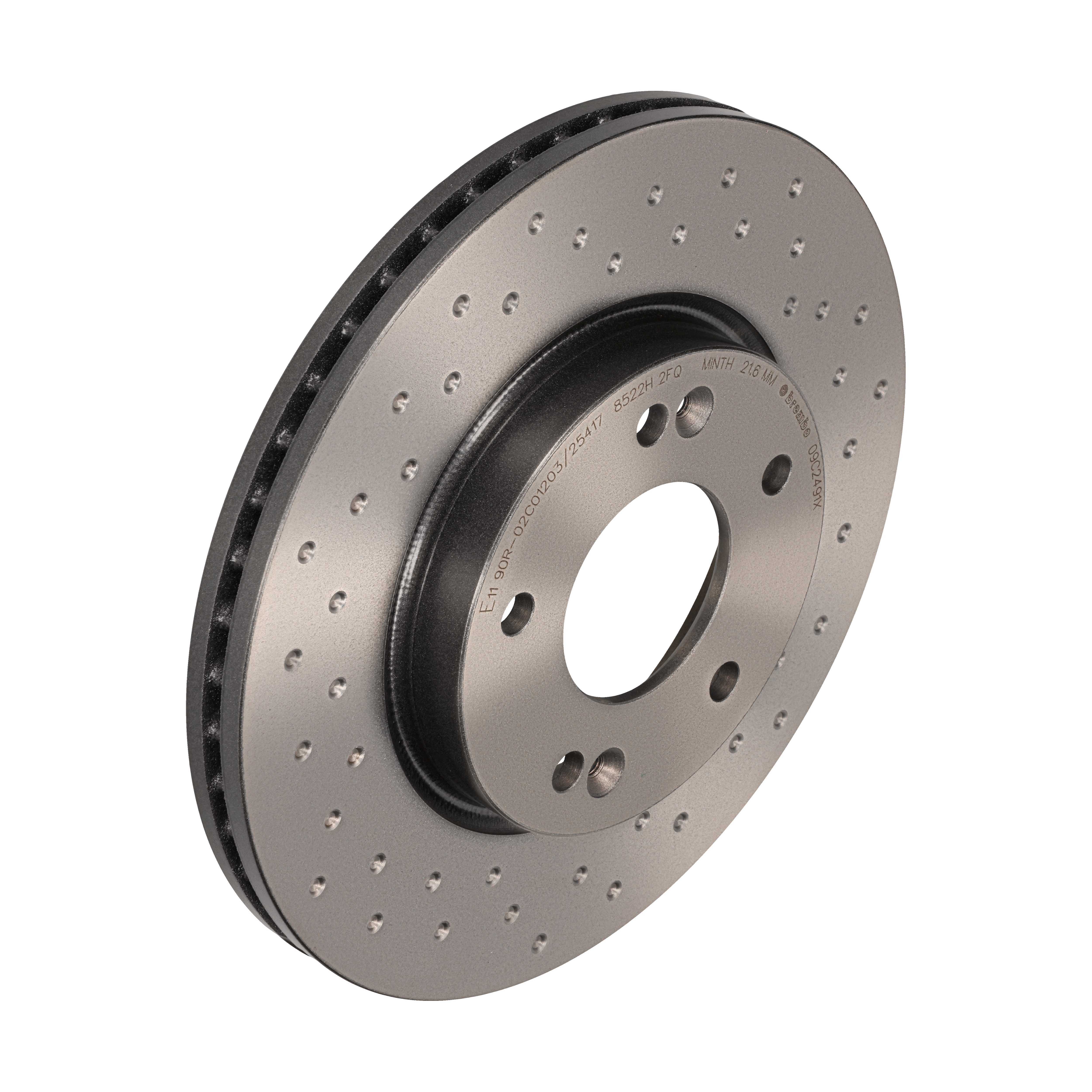 BREMBO Bremseskive 09c2491x 280mm 23mm for INOKOM HYUNDAI HYUNDAI (BEIJING) KIA KIA (DYK) NAZA