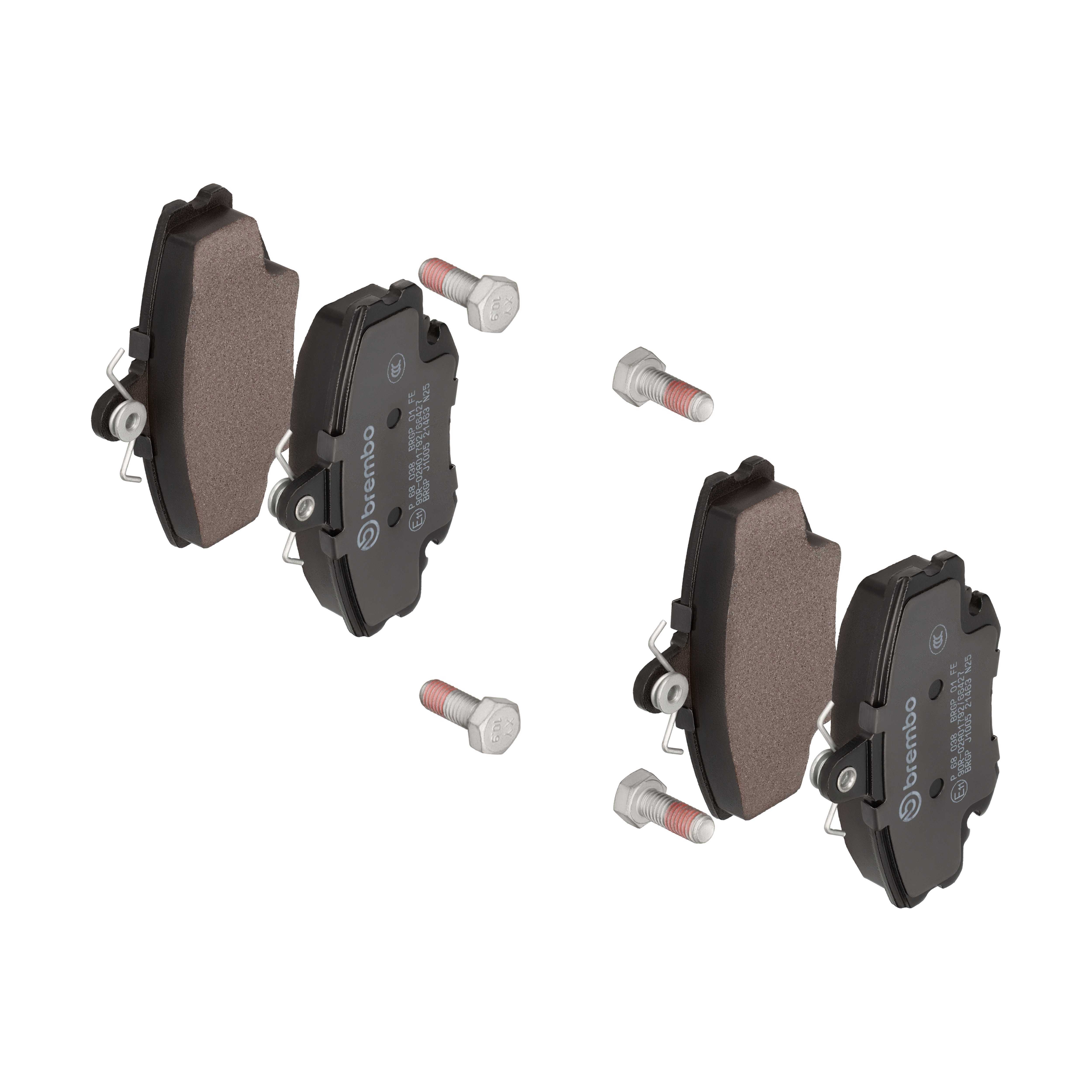 BREMBO Bremseklodser p68038 for RENAULT