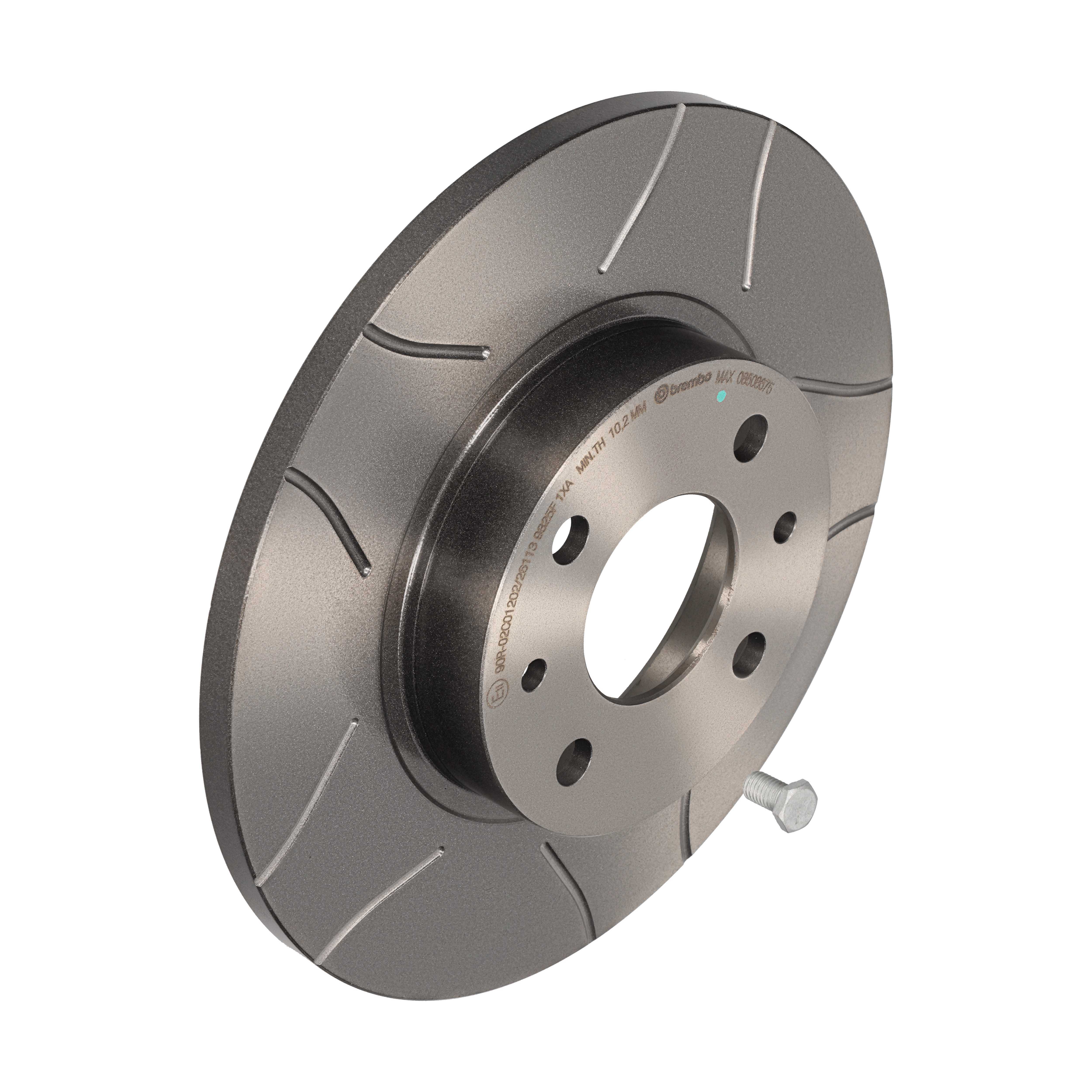 BREMBO Bremseskive 08.5086.75 lukket 257mm 12mm for LANCIA FIAT