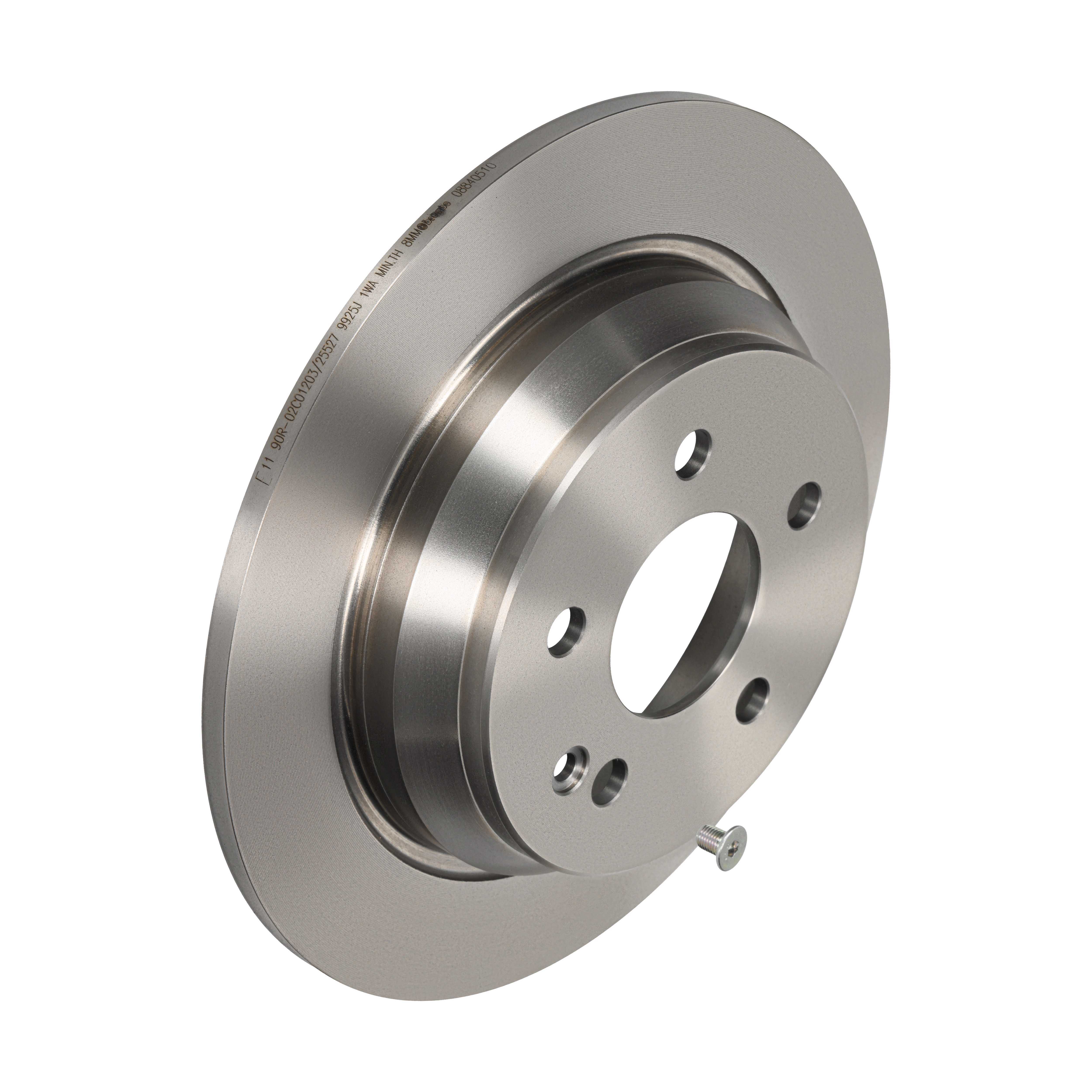 BREMBO Bremseskive 08840510 296mm 10mm for MERCEDES-BENZ MERCEDES-BENZ (FJDA)