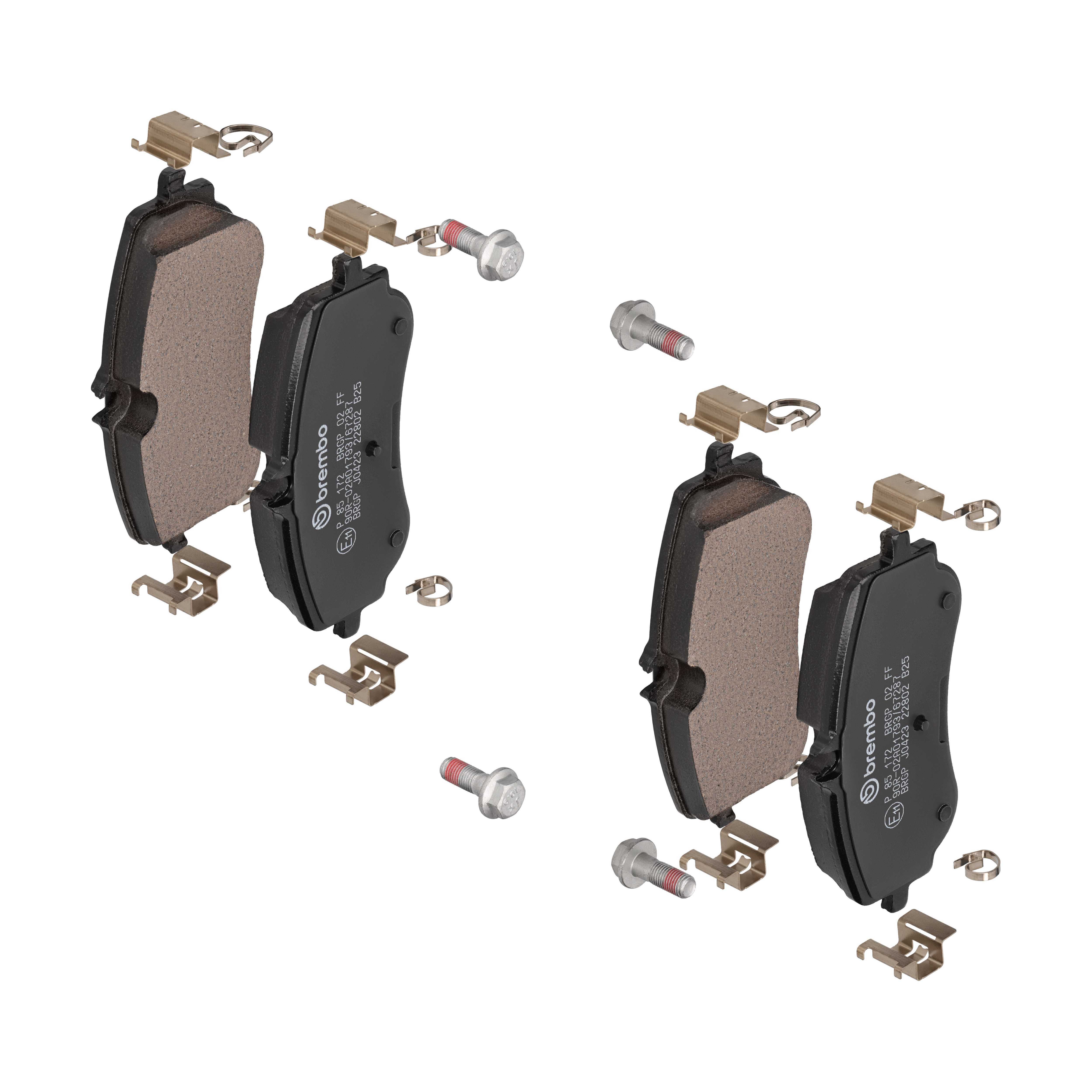 BREMBO Bremseklodser p85172 for MAN VW