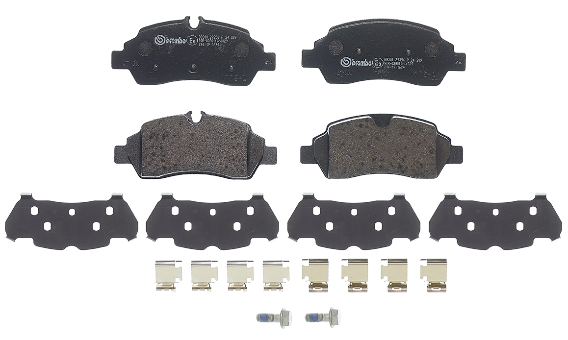 BREMBO Bremseklodser p24209 for FORD FORD (CHANGAN)
