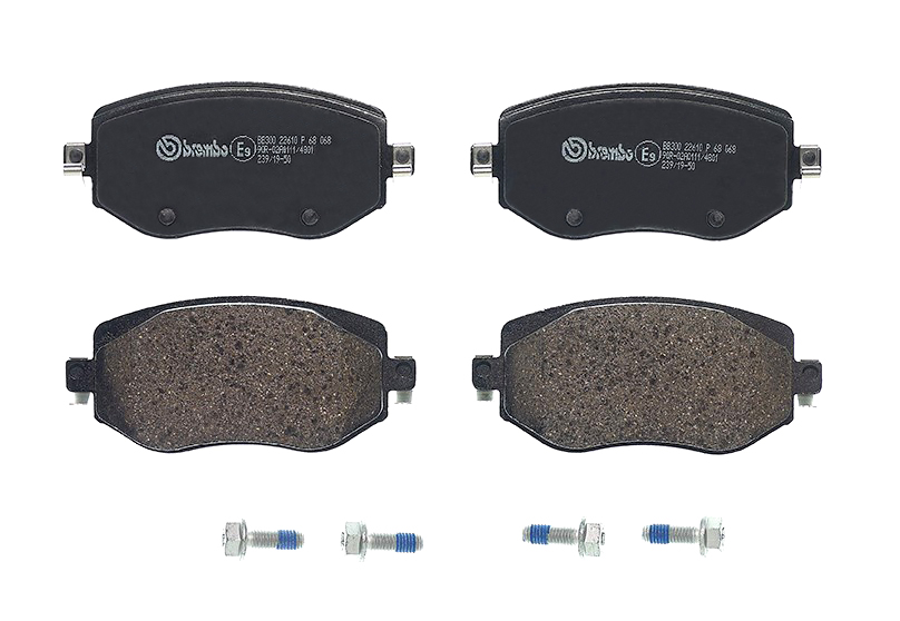 BREMBO Bremseklodser p68068 for RENAULT