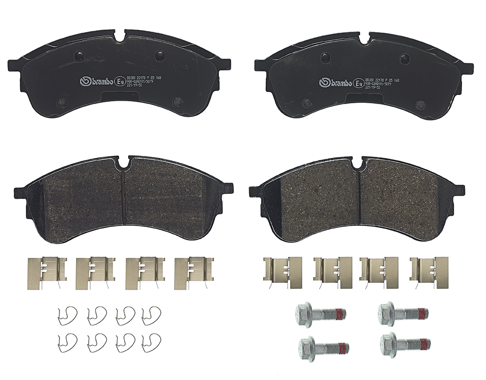BREMBO Bremseklodser p85168 for MAN VW