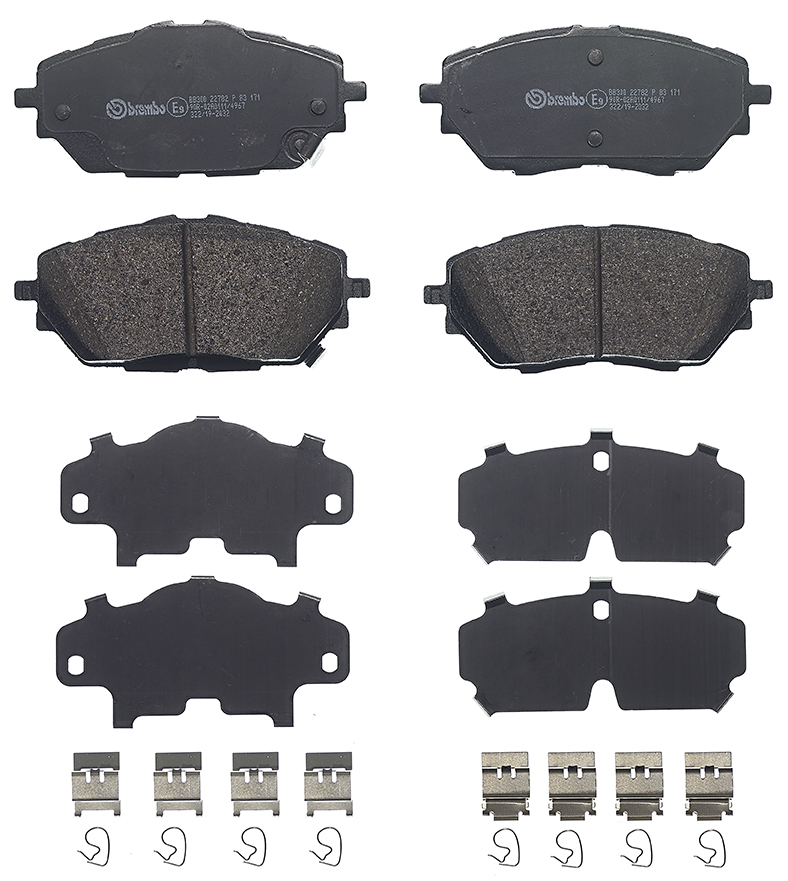 BREMBO Bremseklodser p83171 for TOYOTA