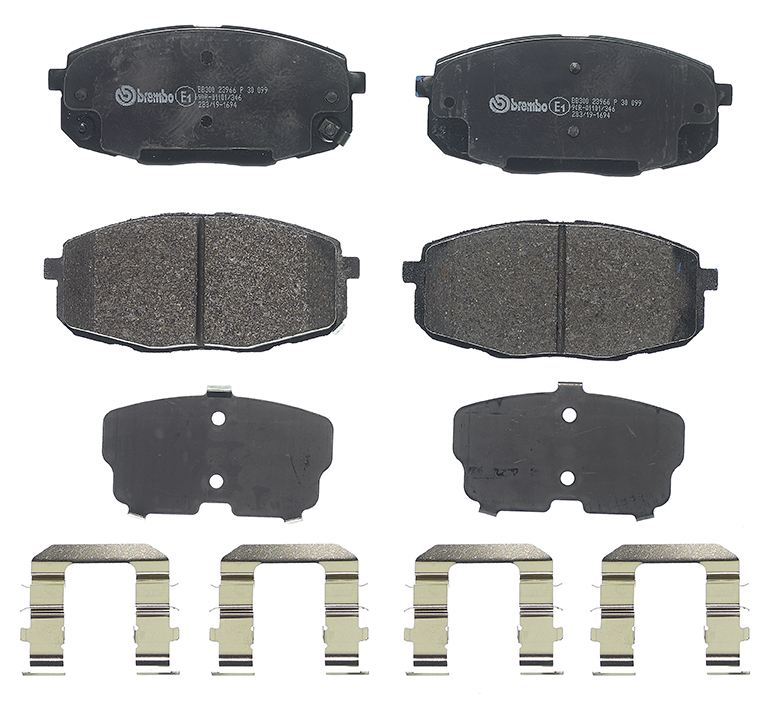 BREMBO Bremseklodser p30099 for HYUNDAI KIA