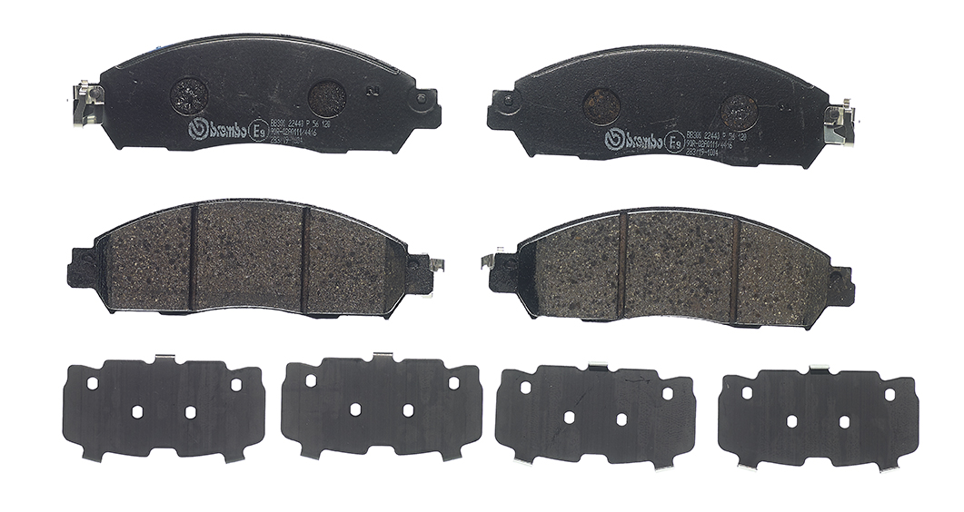 BREMBO Bremseklodser p56120 for NISSAN