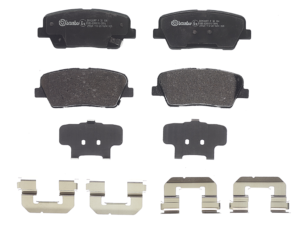 BREMBO Bremseklodser p30104 for KIA