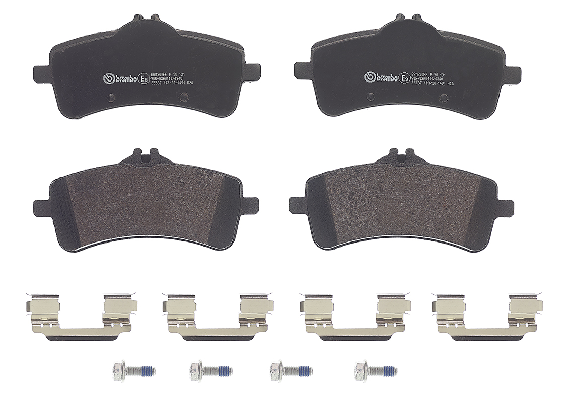 BREMBO Bremseklodser P 50 131 for MERCEDES-BENZ