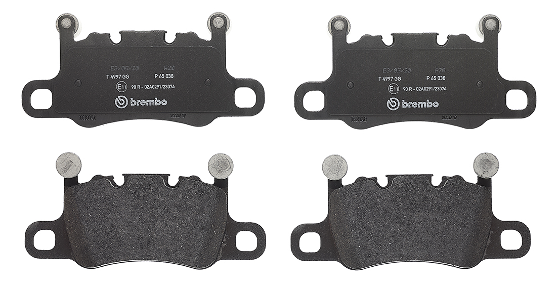 BREMBO Bremseklodser p65038 for PORSCHE BENTLEY