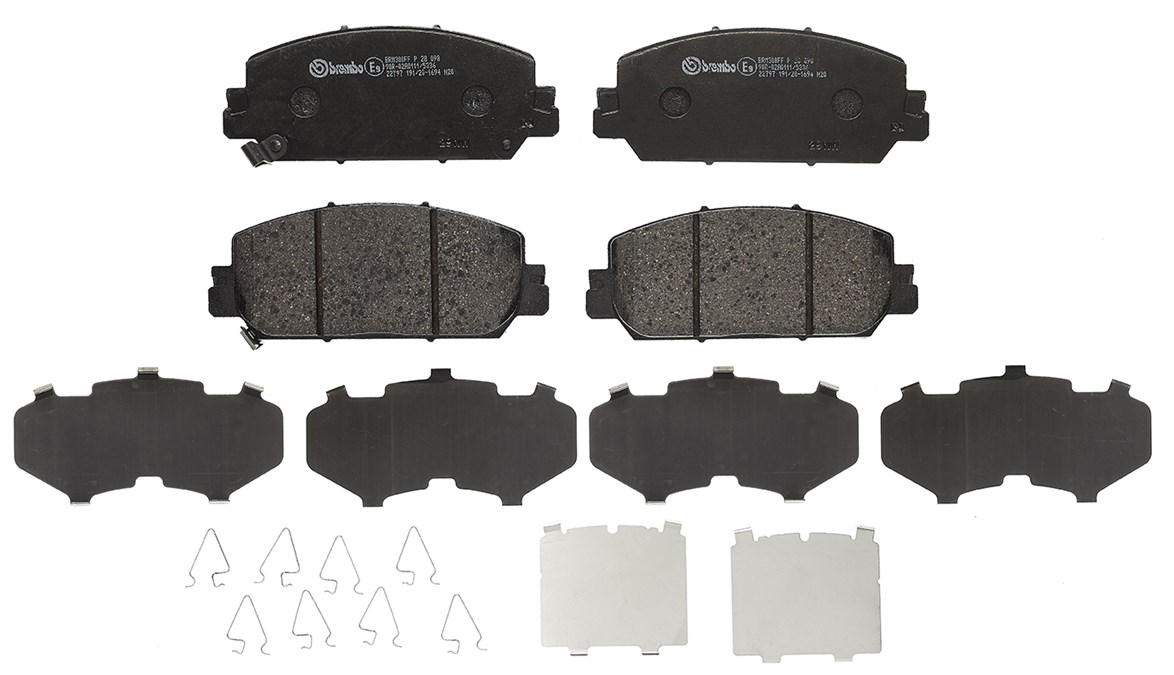 BREMBO Bremseklodser p28098 for HONDA HONDA (DONGFENG) HONDA (GAC) ACURA (GAC)
