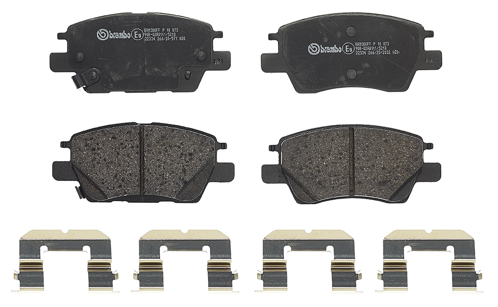 BREMBO Bremseklodser p10073 for OPEL CHEVROLET