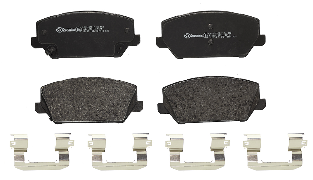 BREMBO Bremseklodser p30102 for HYUNDAI KIA