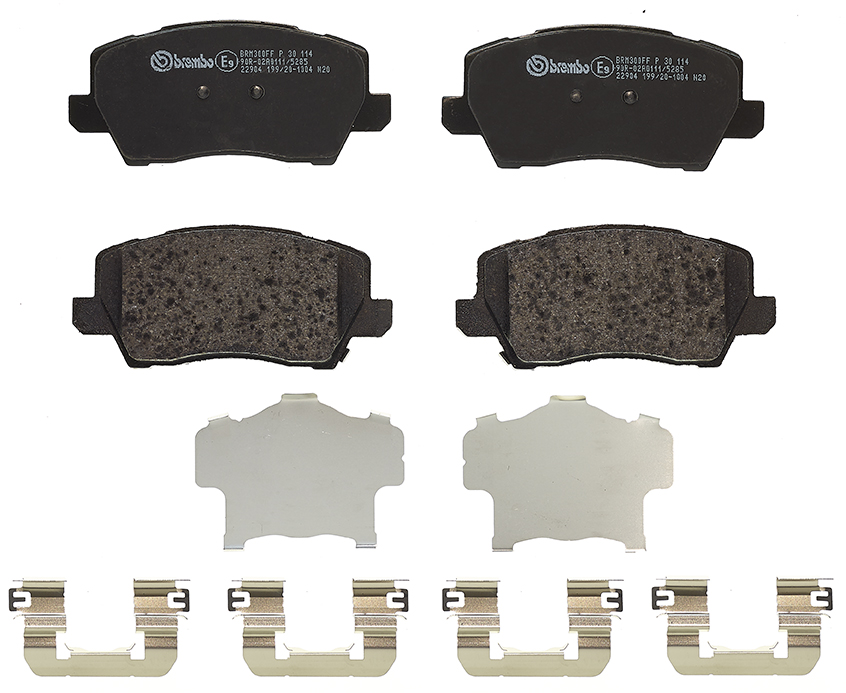 BREMBO Bremseklodser p30114 for KIA