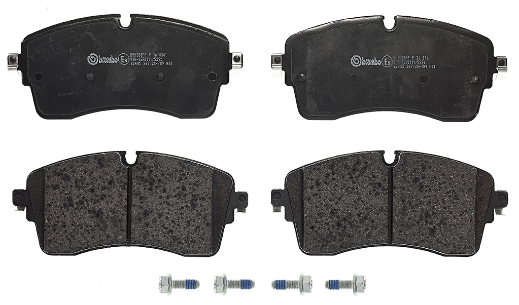 BREMBO Bremseklodser p36036 for JAGUAR