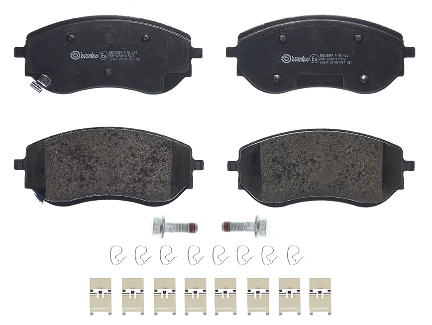 BREMBO Bremseklodser p50144 for MERCEDES-BENZ NISSAN