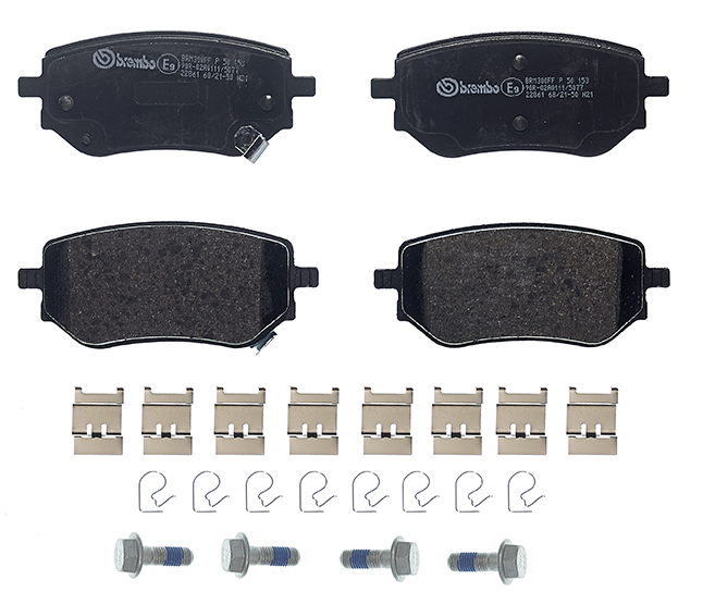 BREMBO Bremseklodser p50153 for MERCEDES-BENZ NISSAN