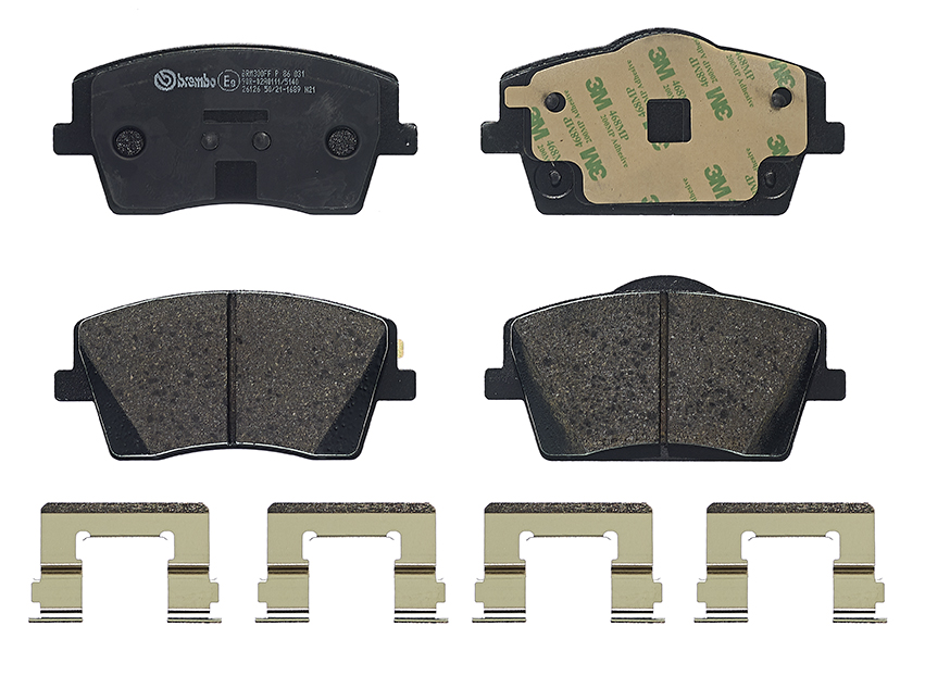 BREMBO Bremseklodser p86031 for VOLVO GEELY LYNK & CO