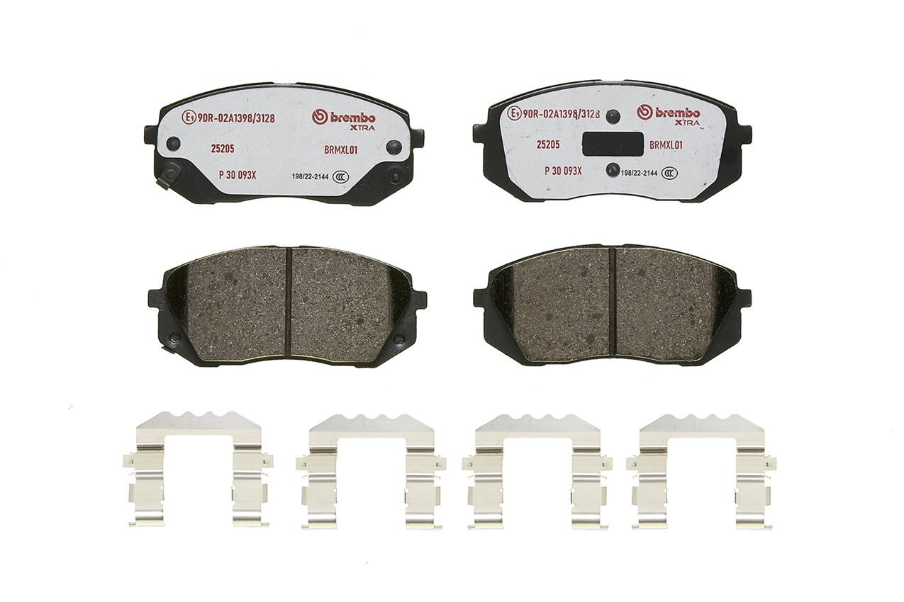 BREMBO Bremseklodser p30093x for HYUNDAI KIA
