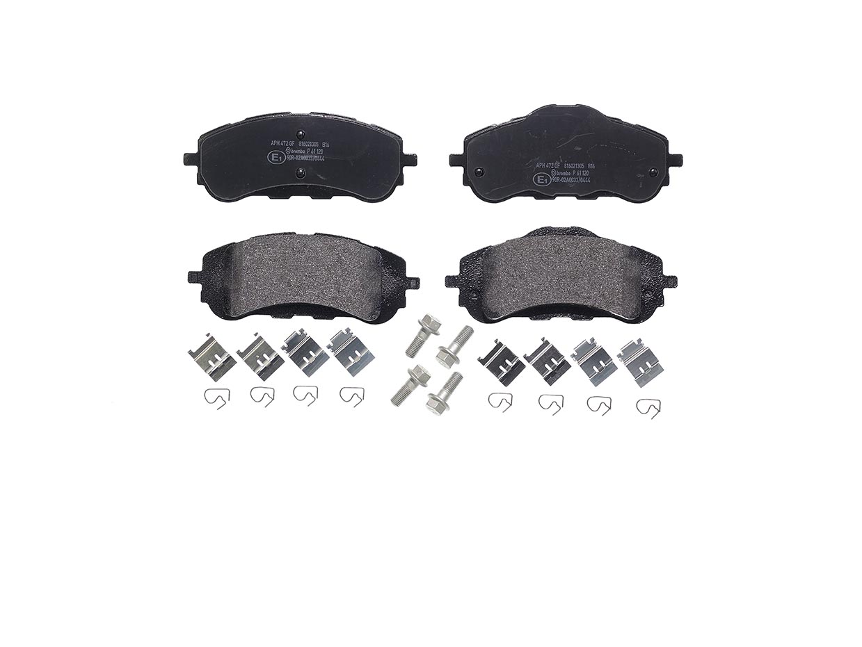 BREMBO Bremseklodser p61120x for PEUGEOT PEUGEOT (DF-PSA) CITROËN FIAT TOYOTA