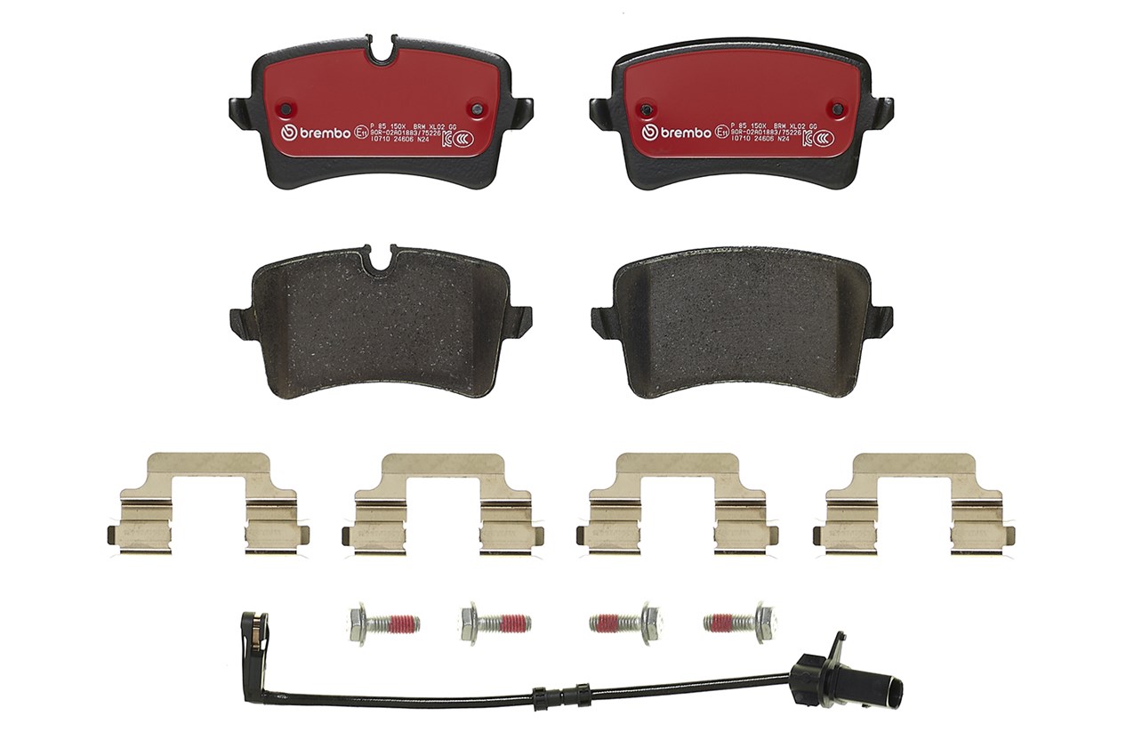 BREMBO Bremseklodser p85150x for VW SKODA PORSCHE AUDI (FAW)
