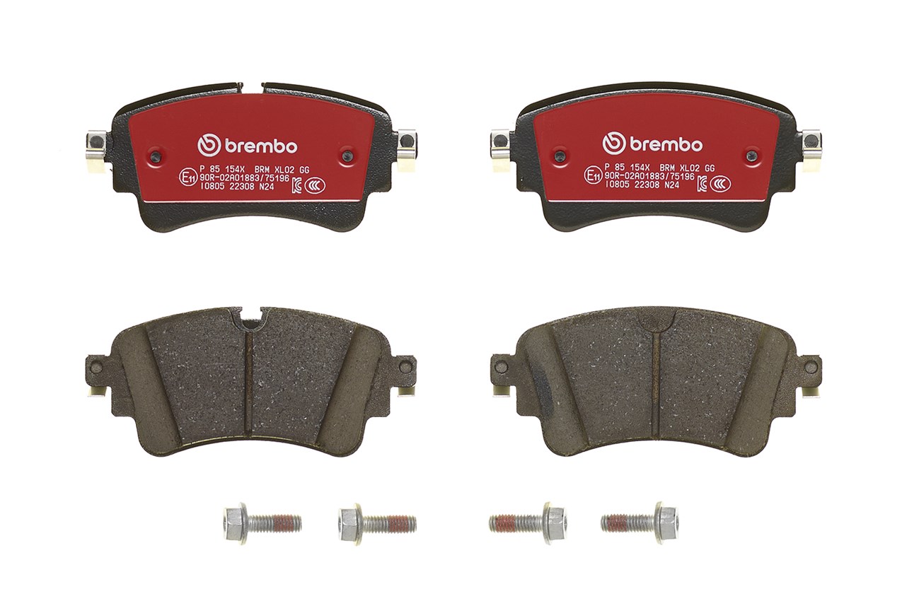 BREMBO Bremseklodser p85154x for AUDI VW AUDI (FAW)