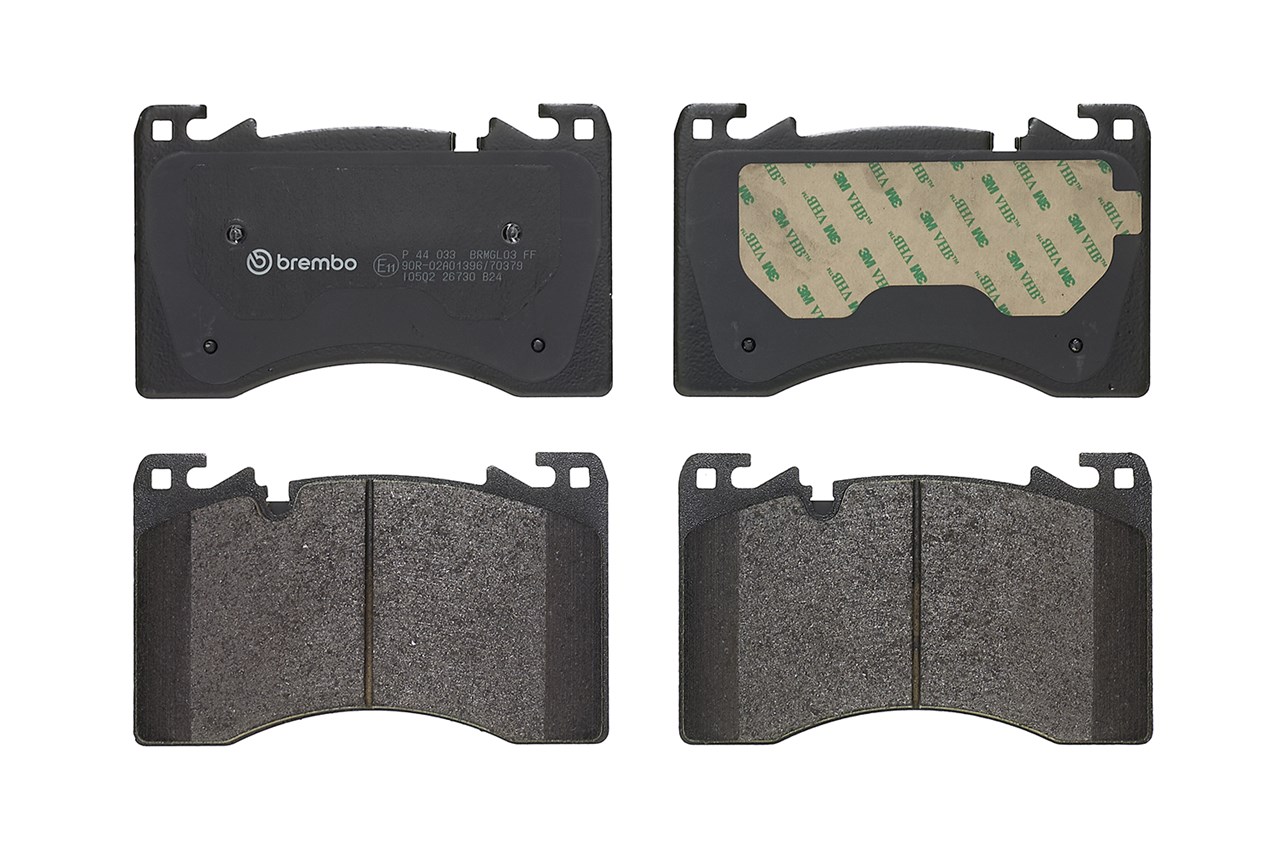BREMBO Bremseklodser p44033 for LAND ROVER