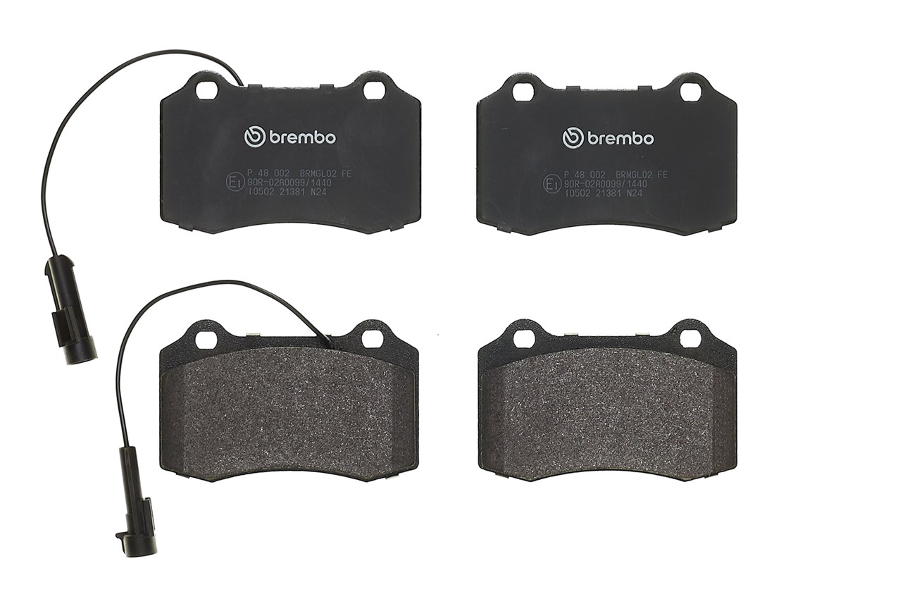 BREMBO Bremseklodser p48002 for MASERATI