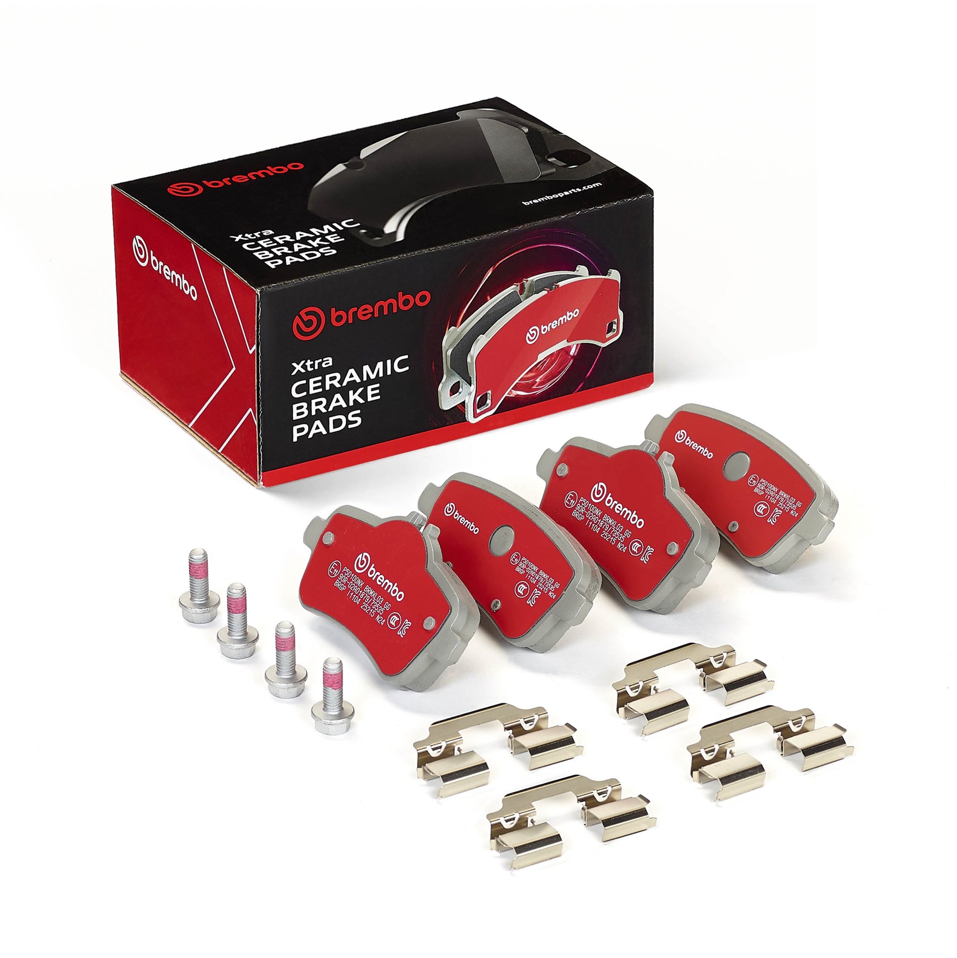 BREMBO Bremseklodser p50100nx for MERCEDES-BENZ RENAULT