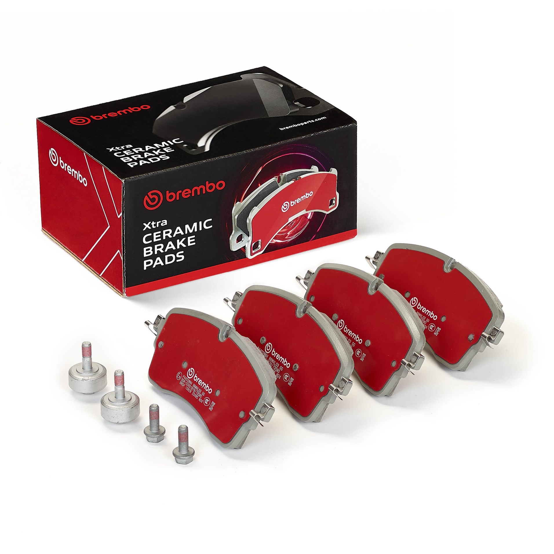 BREMBO Bremseklodser p44028nx for JAGUAR LAND ROVER