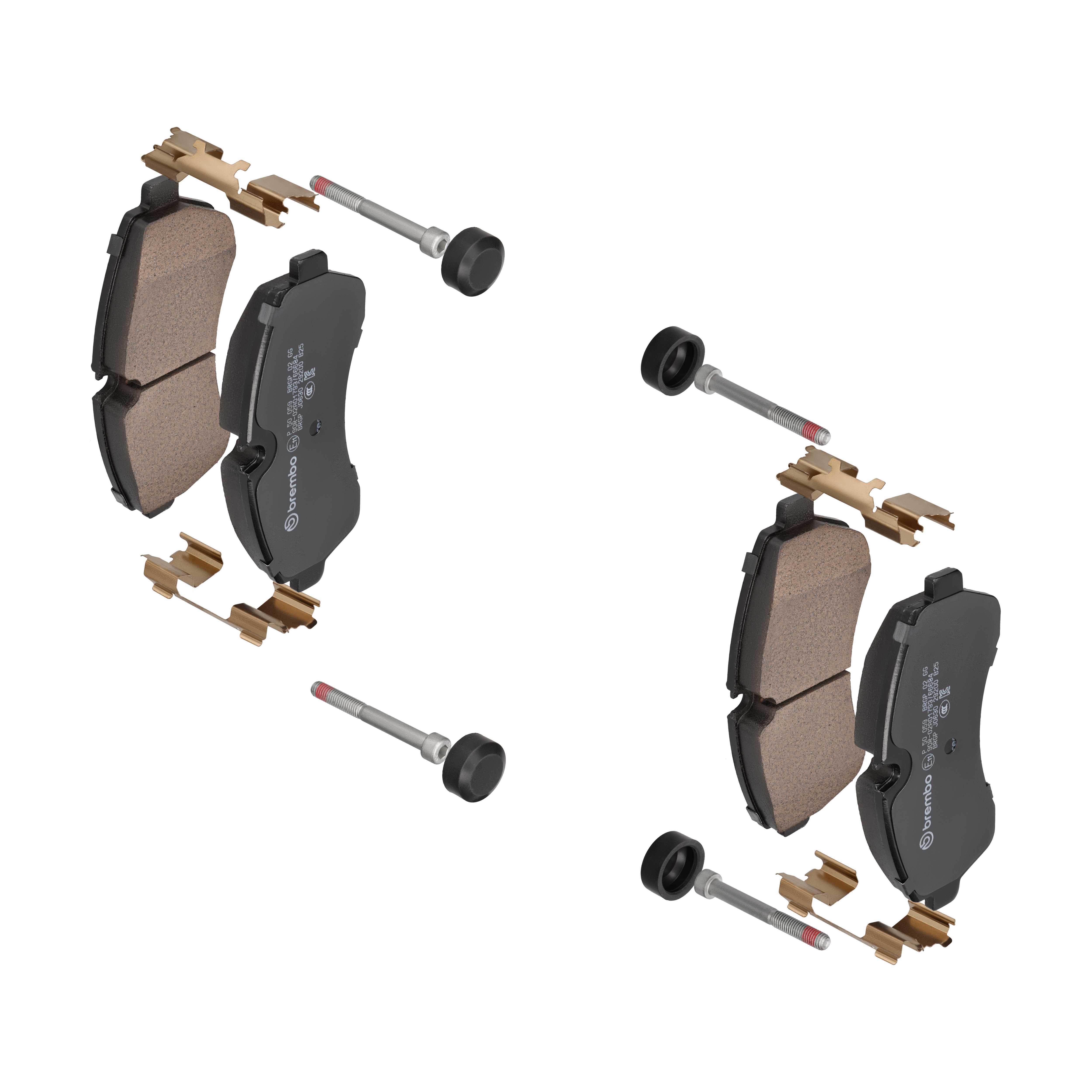 BREMBO Bremseklodser p50059 for MERCEDES-BENZ VW FREIGHTLINER WORKHORSE