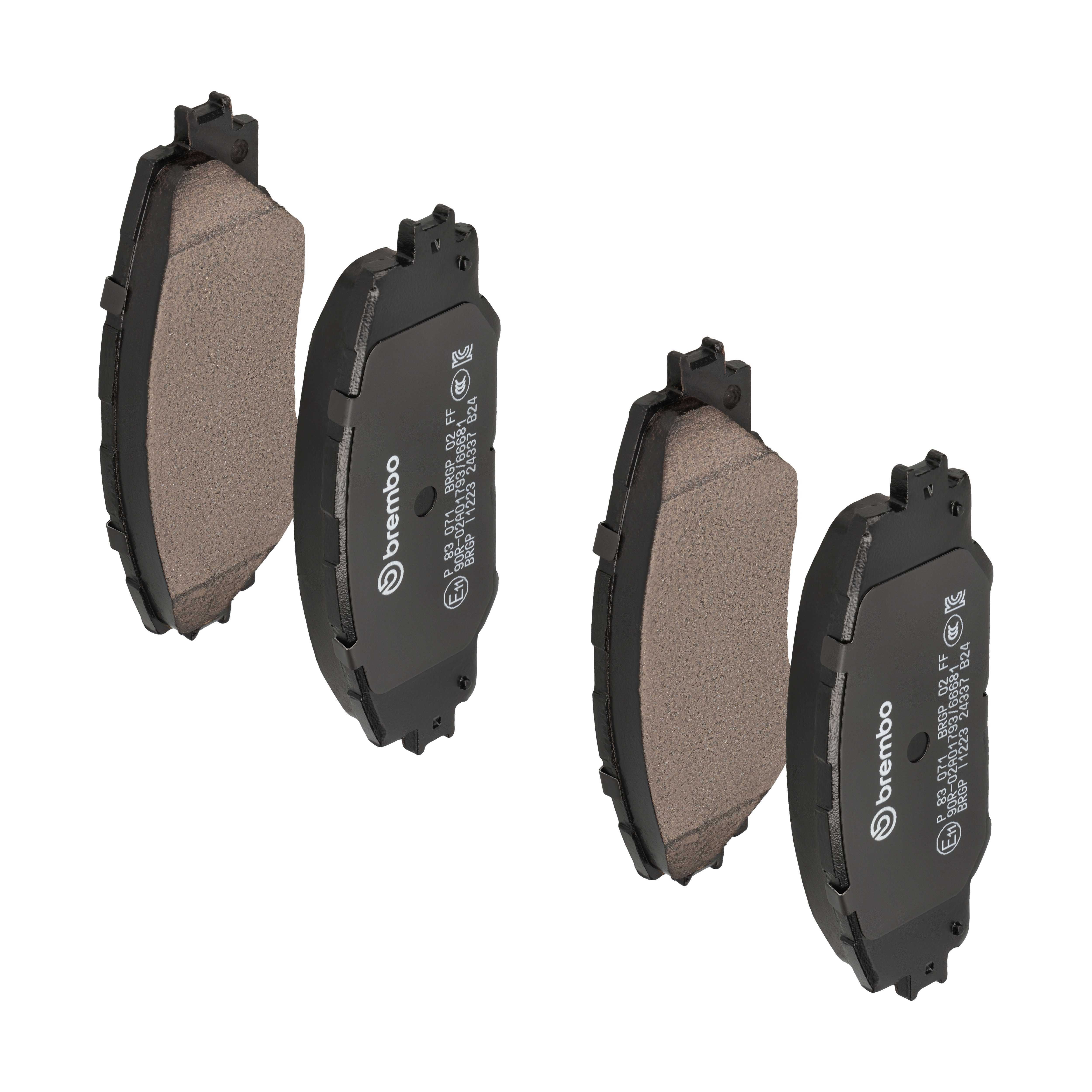 BREMBO Bremseklodser p83071 for PONTIAC TOYOTA TOYOTA (FAW)