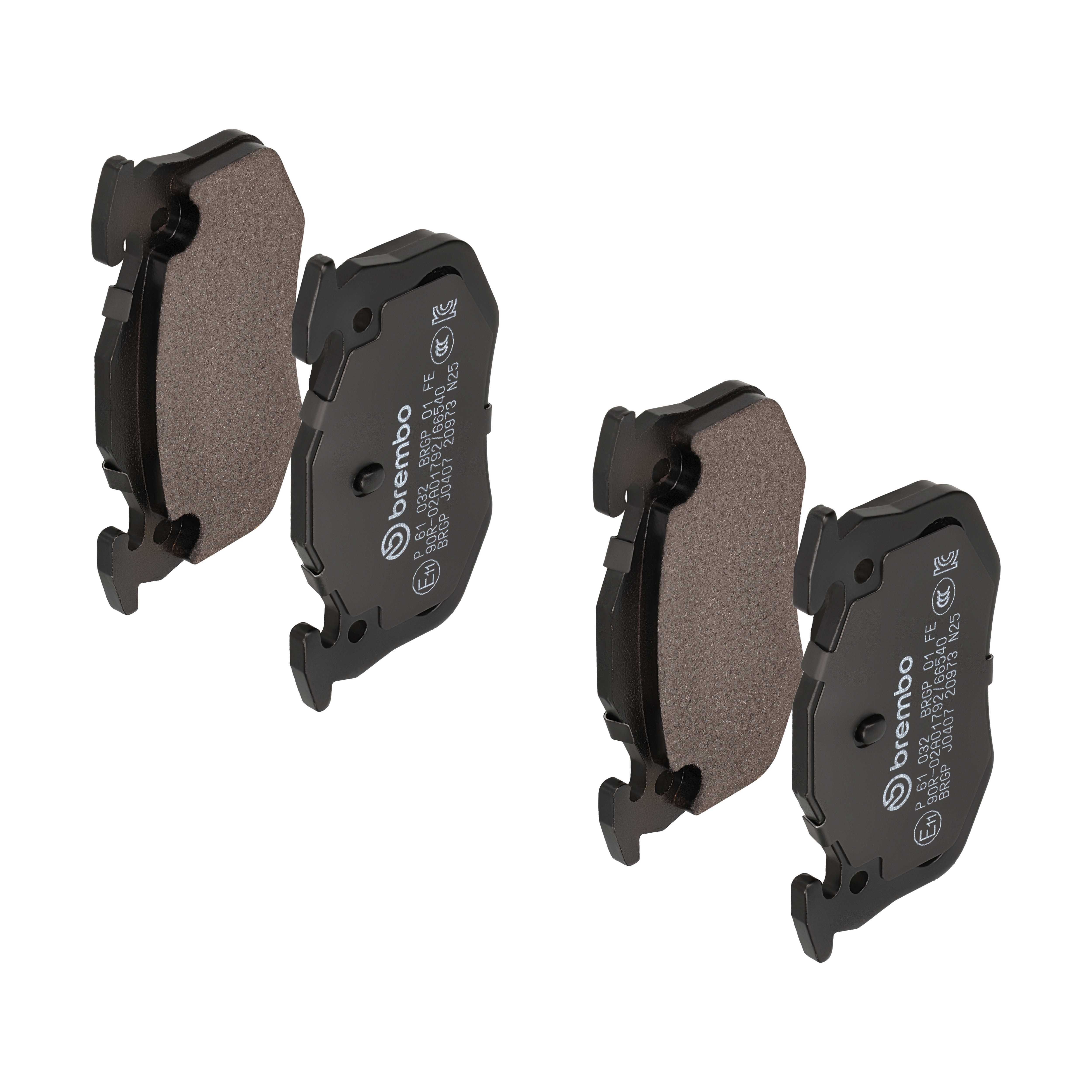 BREMBO Bremseklodser p61032 for CITROËN PEUGEOT FENGSHEN RENAULT HSV