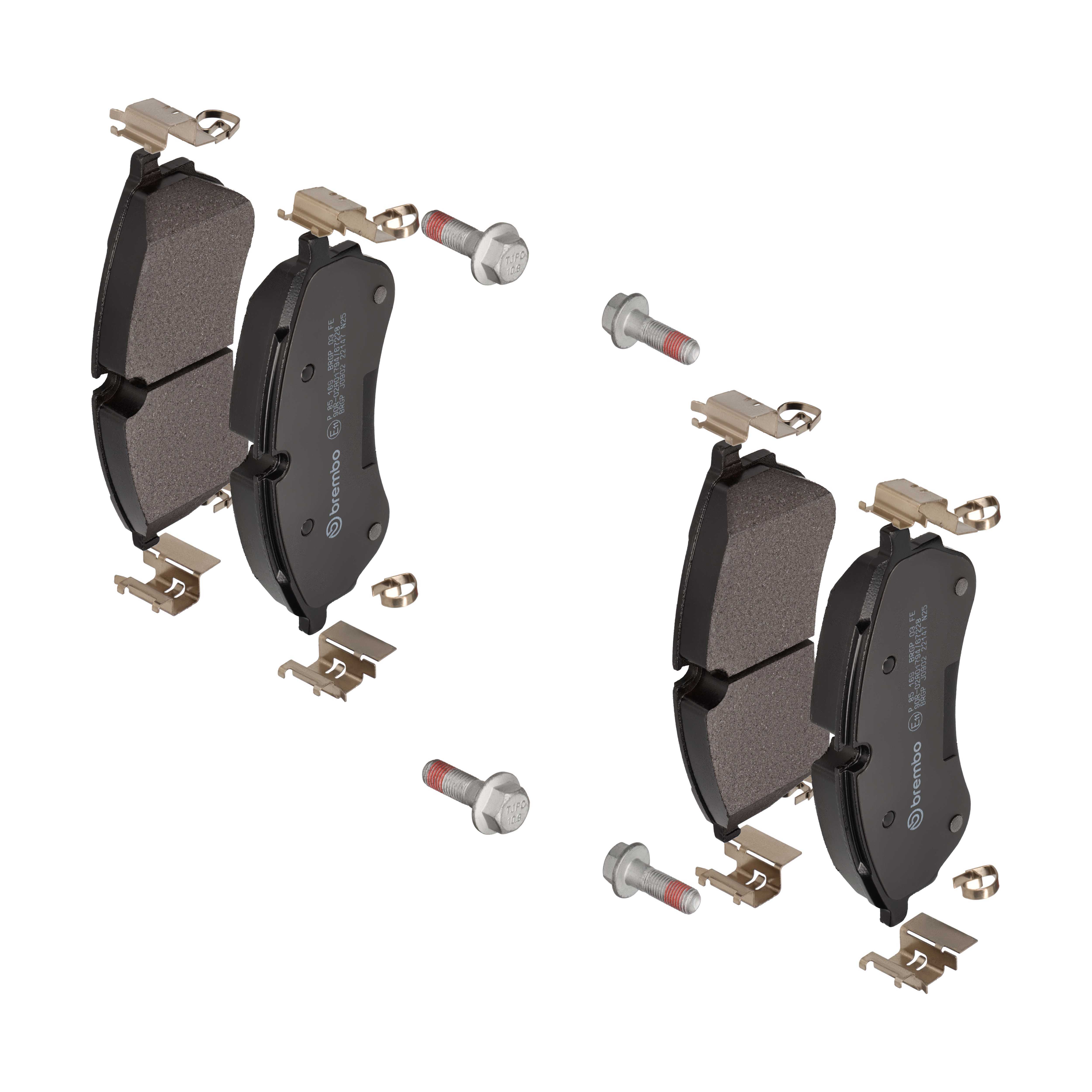 BREMBO Bremseklodser p85169 for MAN VW