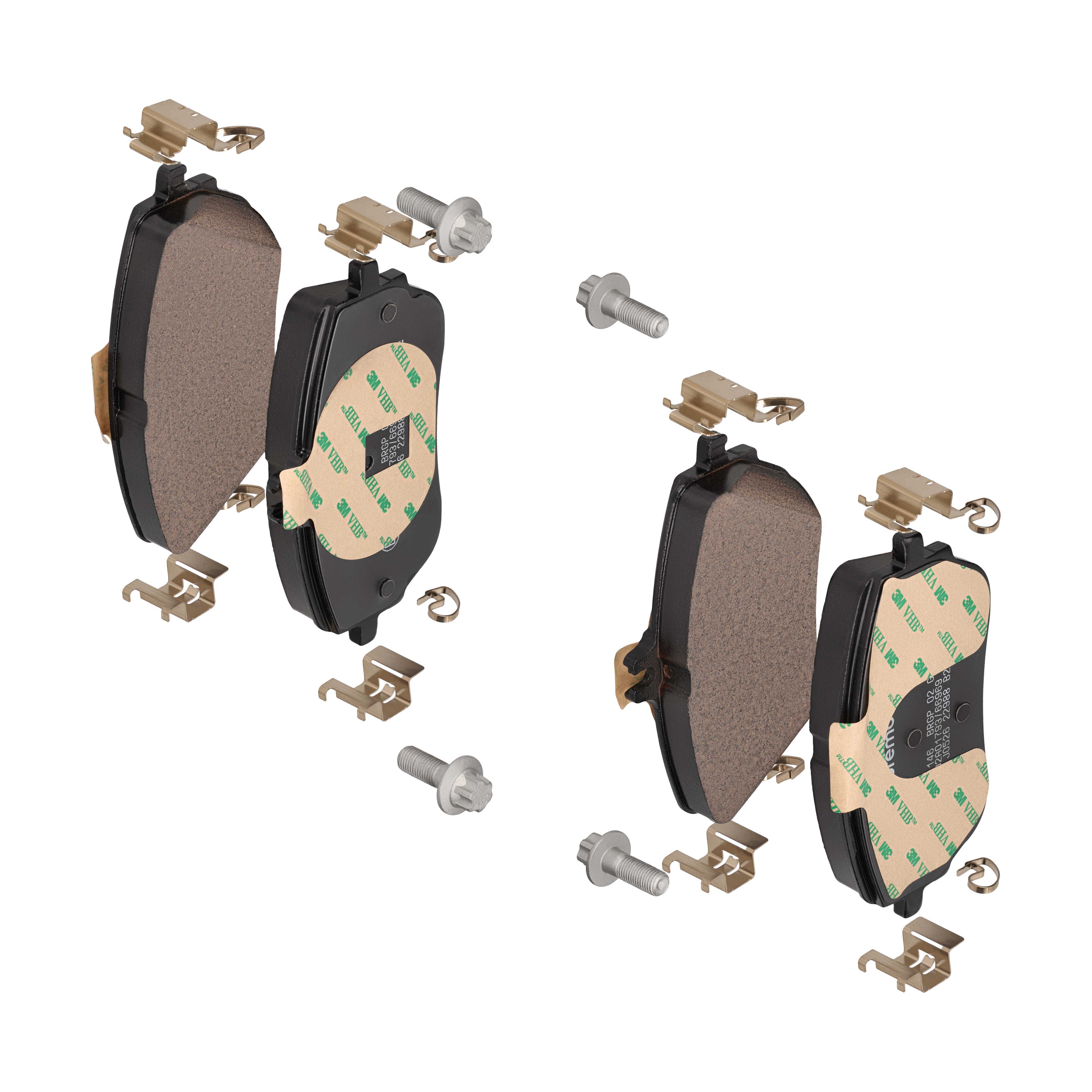 BREMBO Bremseklodser p50146 for MERCEDES-BENZ