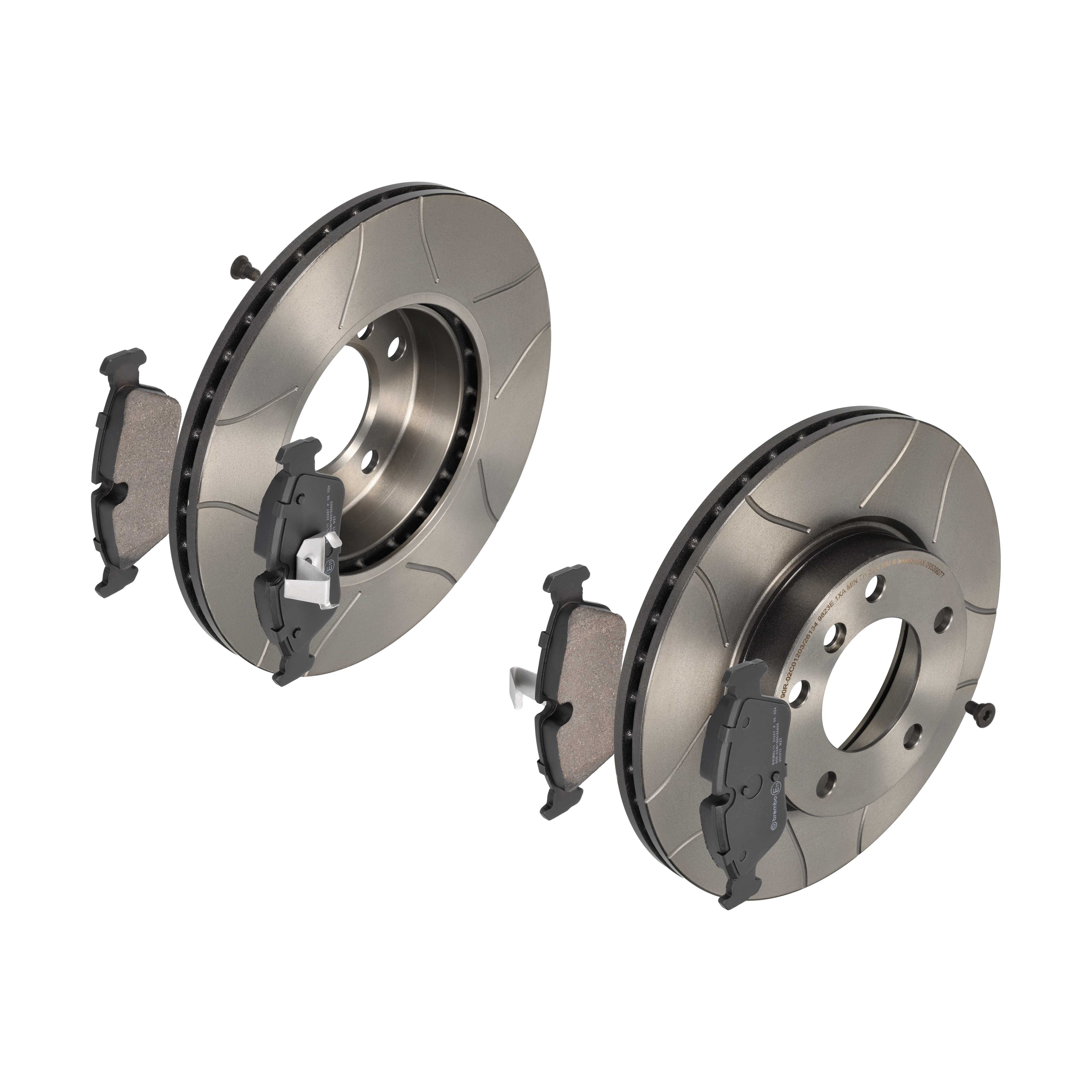 BREMBO Bremsesæt, skivebremser 142053572 foraksel lukket 286mm 22mm for BMW
