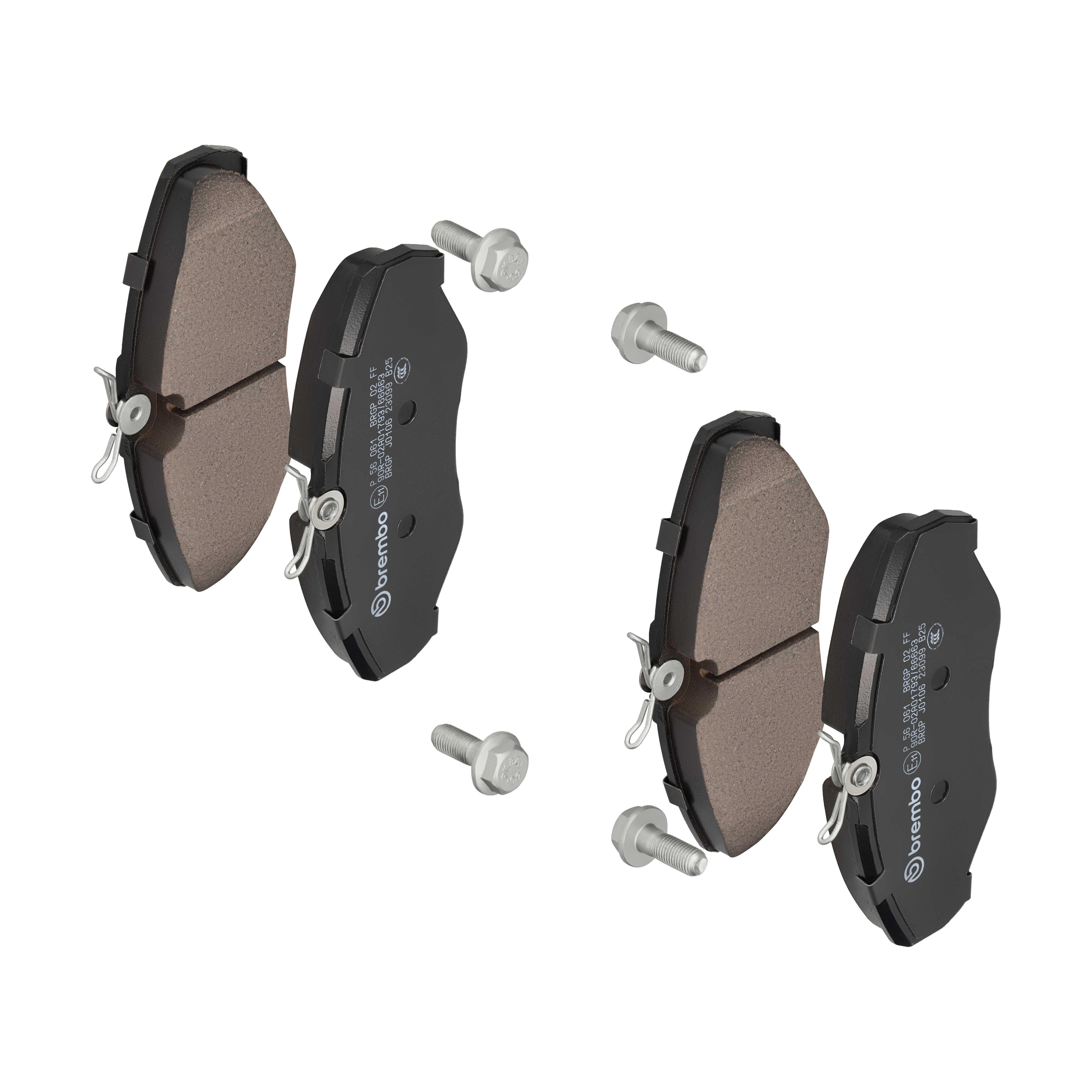 BREMBO Bremseklodser p56061 for OPEL VAUXHALL NISSAN RENAULT