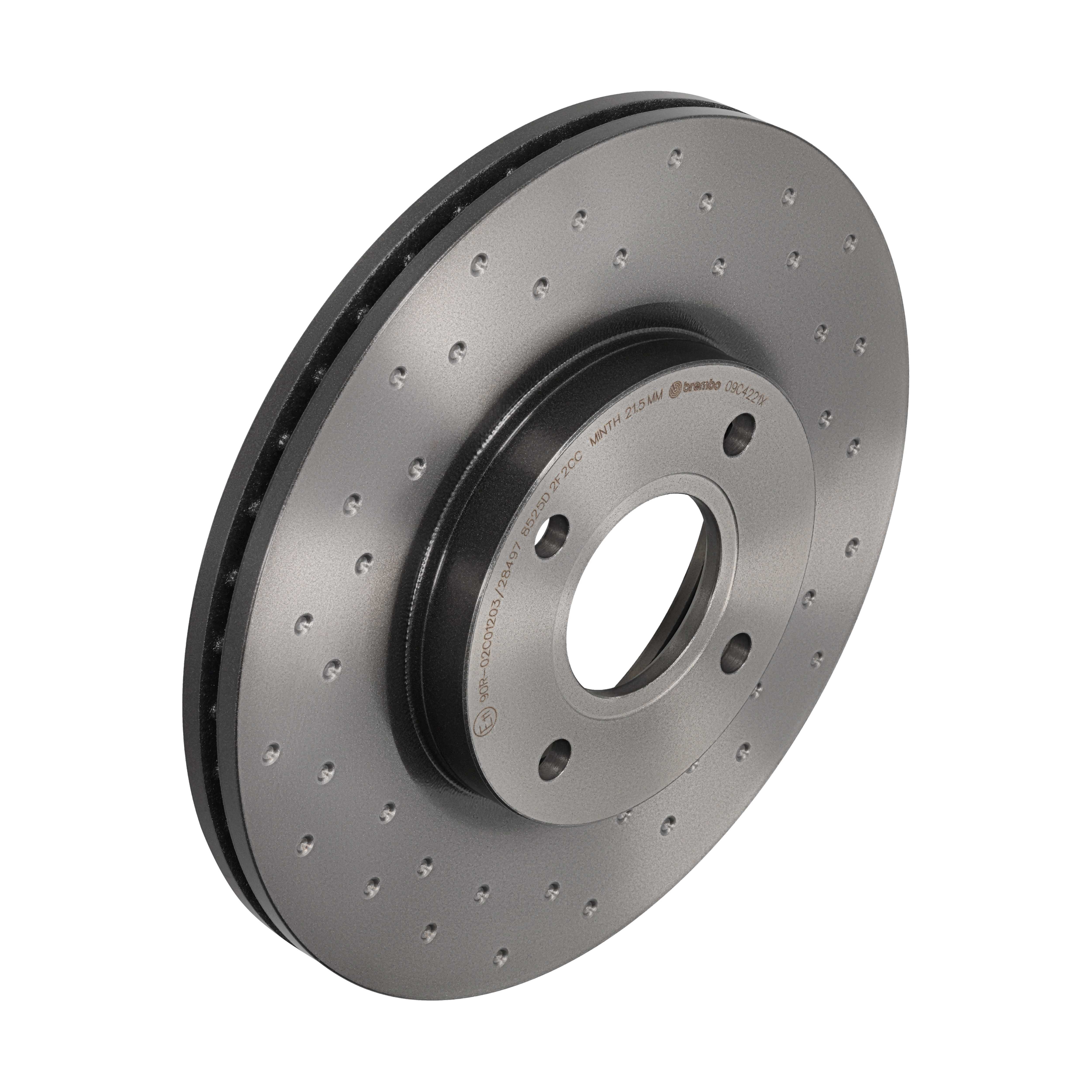 BREMBO Bremseskive 09c4221x 278mm 23mm for FORD FORD ASIA & OCEANIA FORD USA
