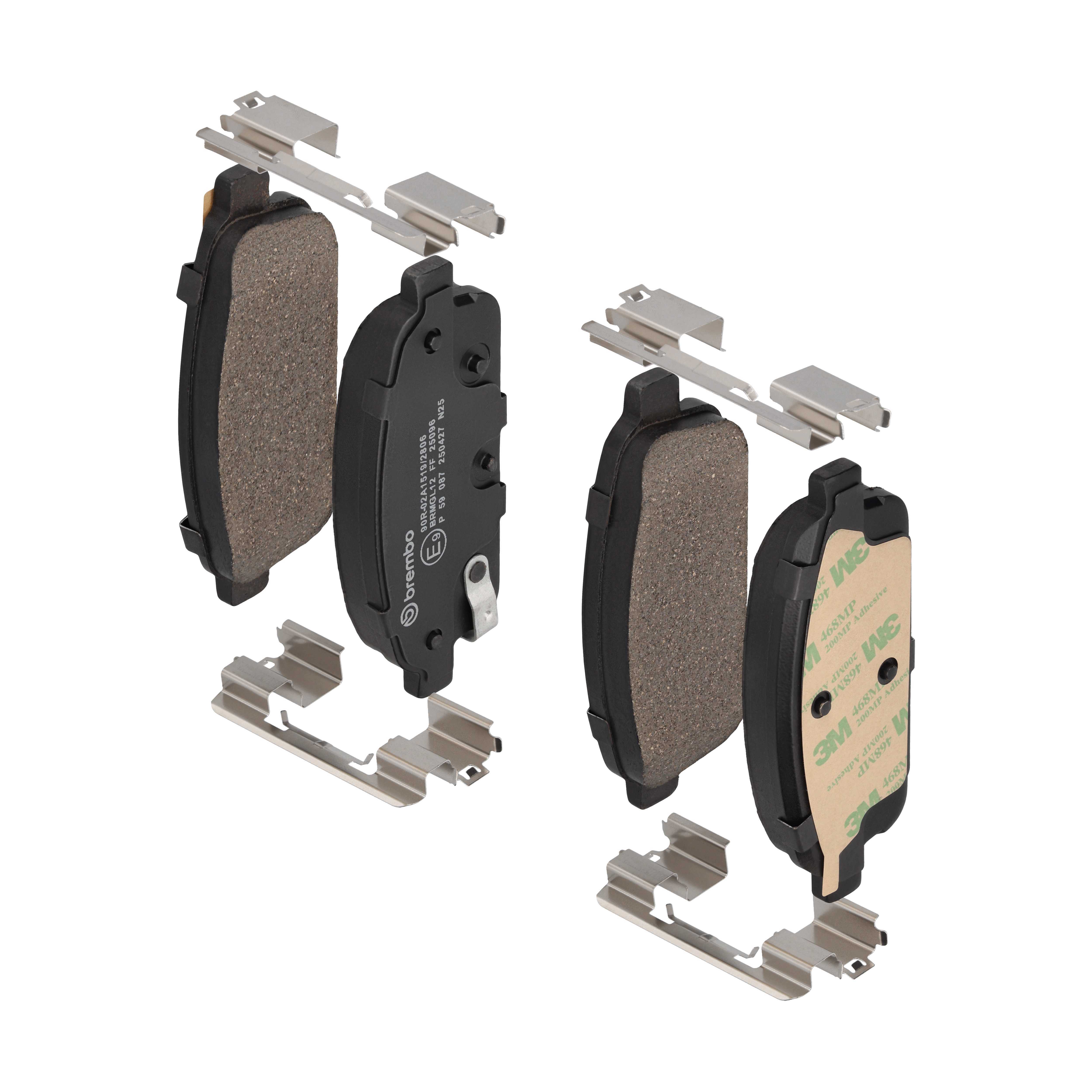 BREMBO Bremseklodser p59087 for OPEL