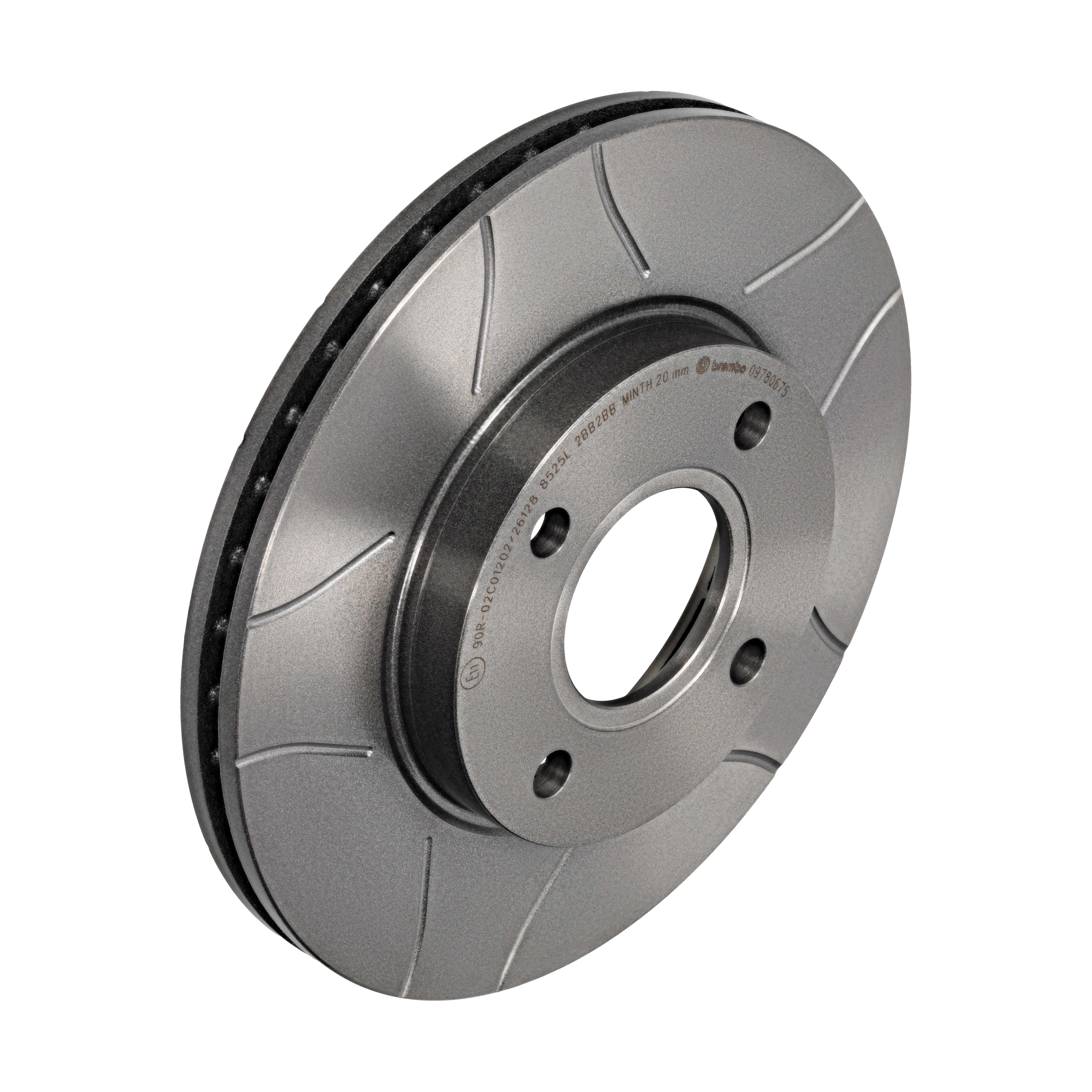 BREMBO Bremseskive 09.7806.75 lukket 258mm 22mm for FORD MAZDA